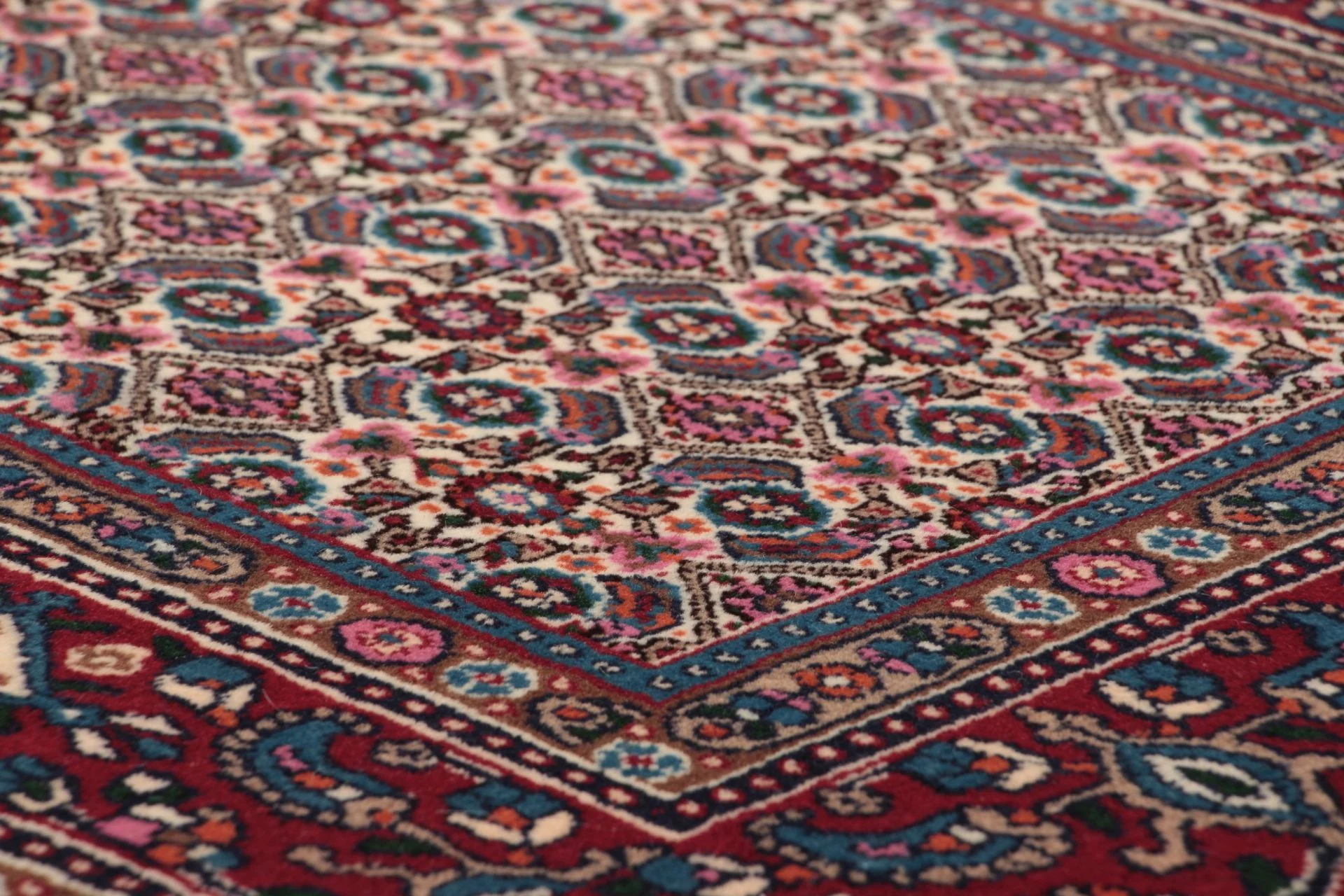perserteppich-moud-80-x-393-cm-schurwolle-handgeknupft-laufer-3 Hand-Knotted Wool Moud Persian Rug, 80 × 393 cm