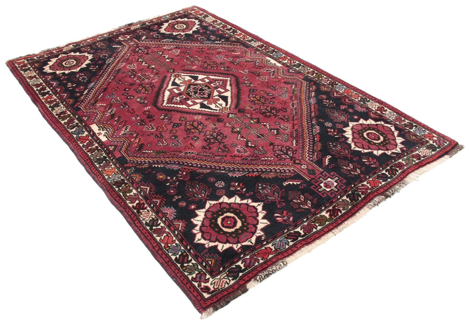 Qashqai Persian Rug 117 × 180 cm, Wool, hand-knotted