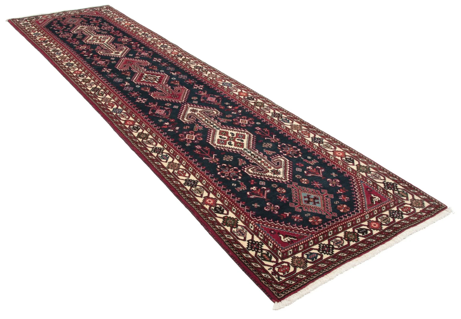 Persian Rug 78 × 310 cm, Wool, hand-knotted