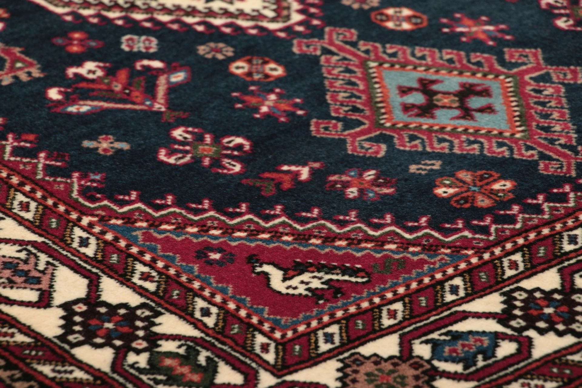 Persian Rug 78 × 310 cm, Wool, hand-knotted