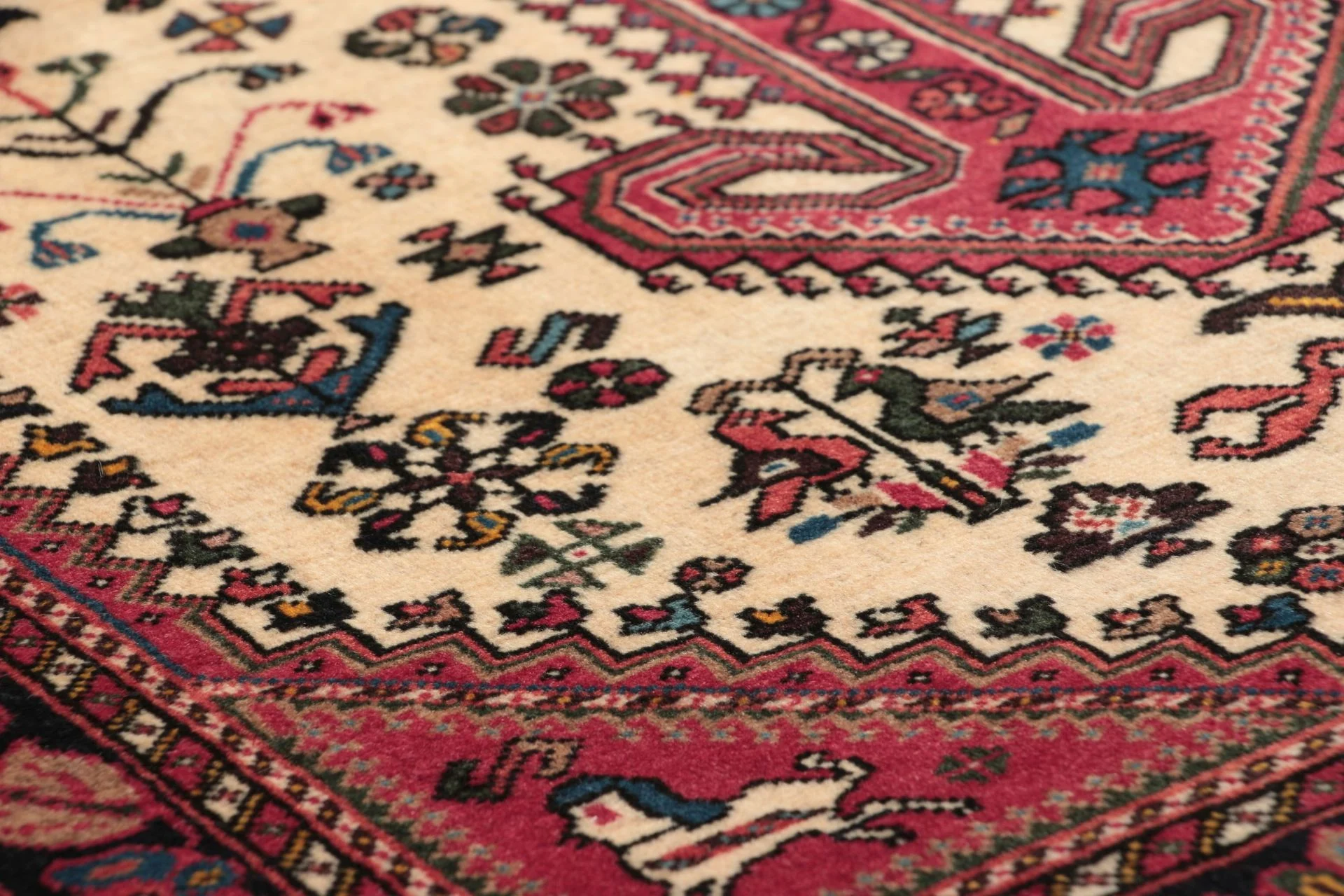 Persian Rug 83 × 312 cm, Wool, hand-knotted