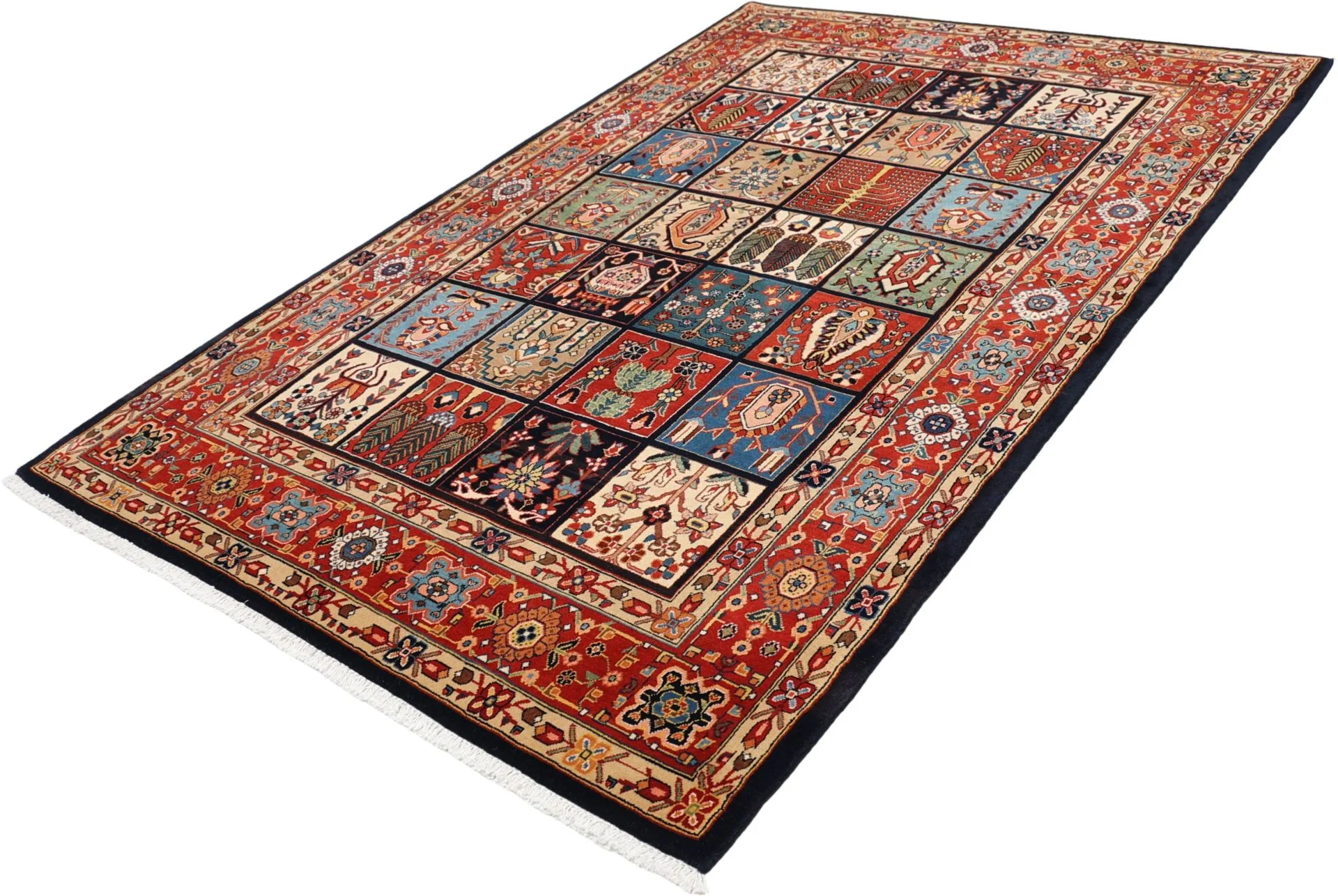 Bakhtiari Persian Rug — hand-knotted, 153 × 248 cm, Wool