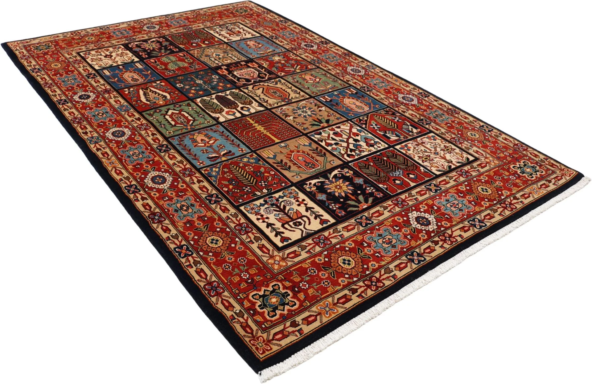 Bakhtiari Persian Rug — hand-knotted, 153 × 248 cm, Wool