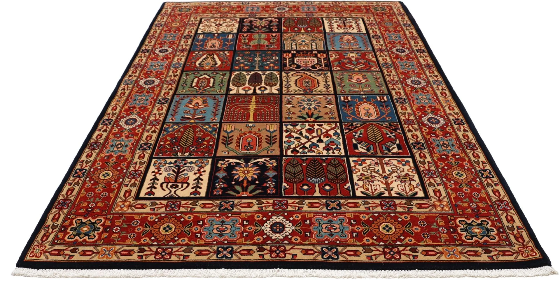 Bakhtiari Persian Rug — hand-knotted, 153 × 248 cm, Wool