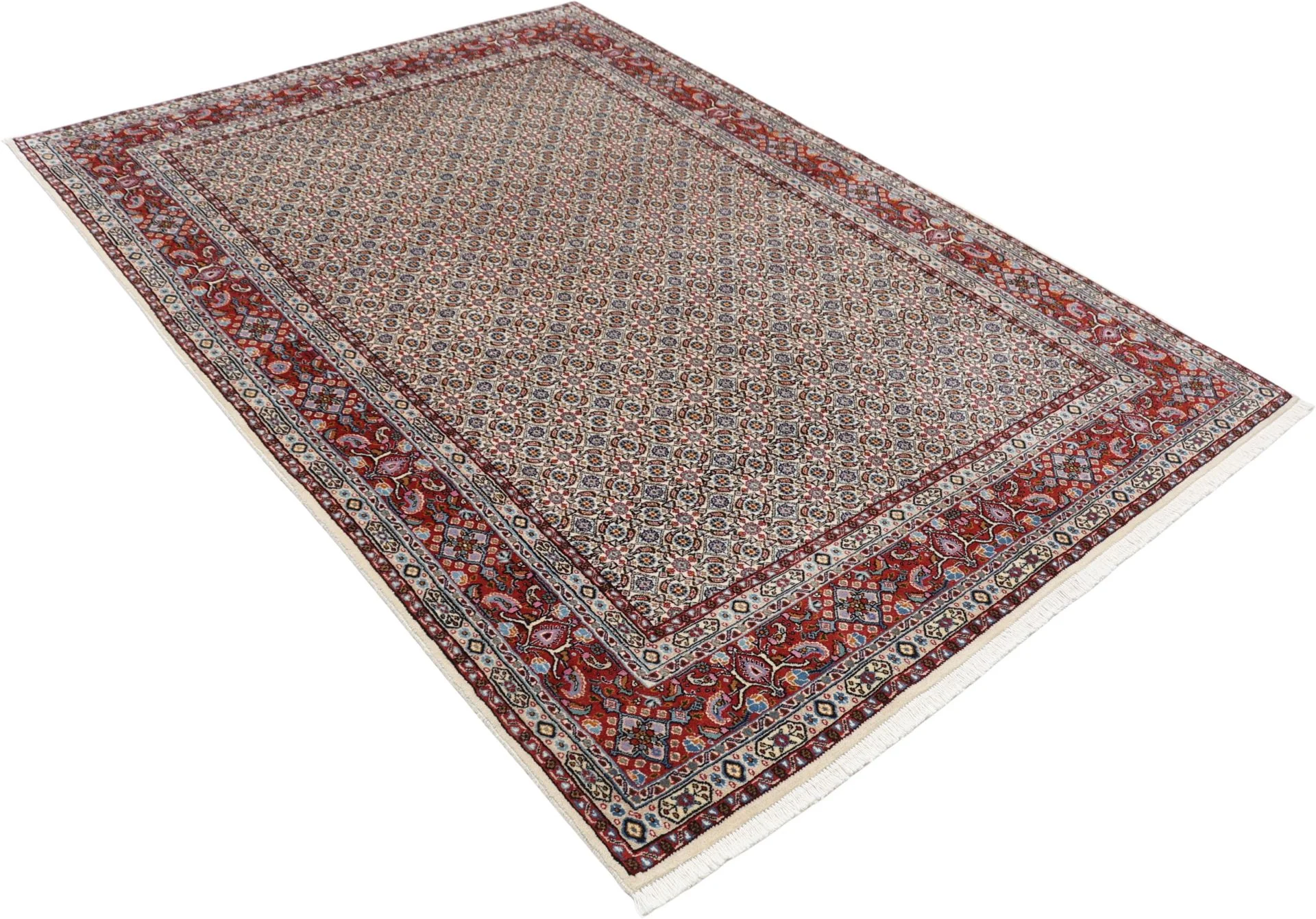 Moud Persian Rug — hand-knotted, 160 × 235 cm, Wool