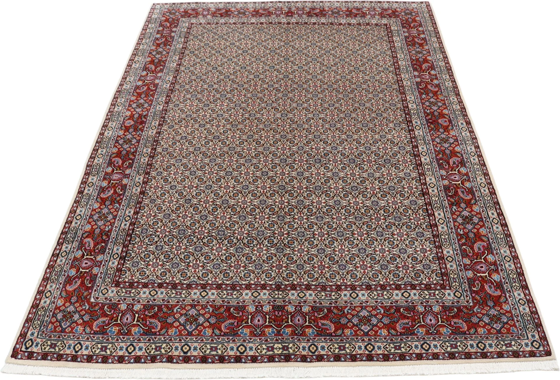 Moud Persian Rug — hand-knotted, 160 × 235 cm, Wool