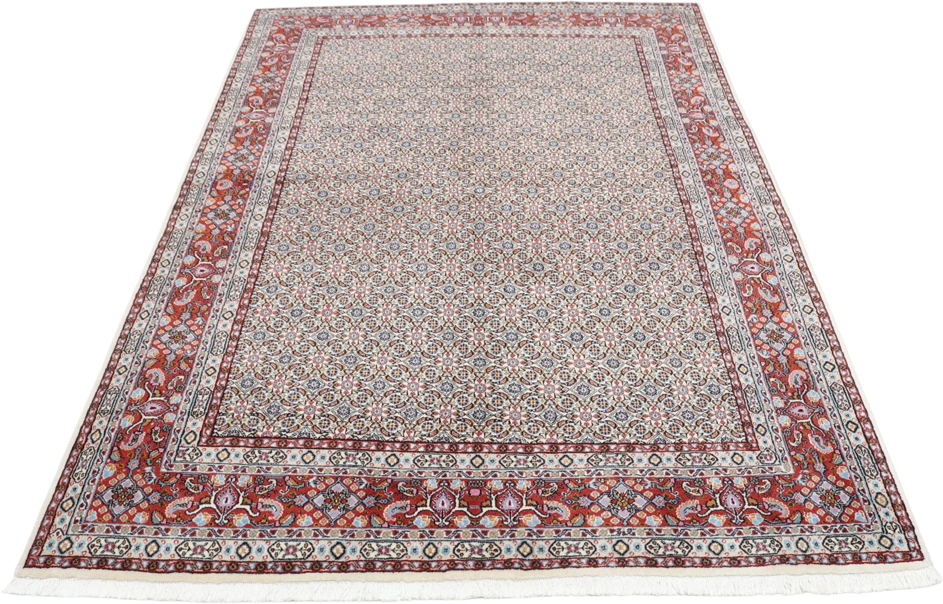 Moud Persian Rug — hand-knotted, 160 × 235 cm, Wool