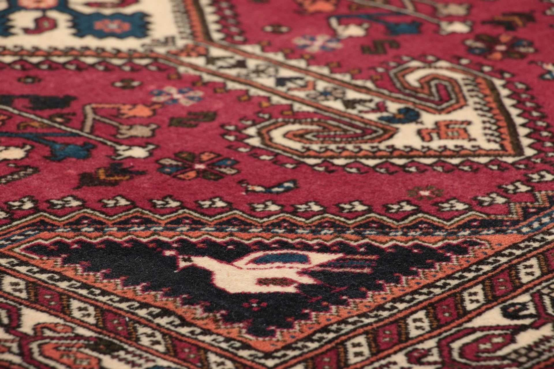 Persian Rug 85 × 300 cm, Wool, hand-knotted