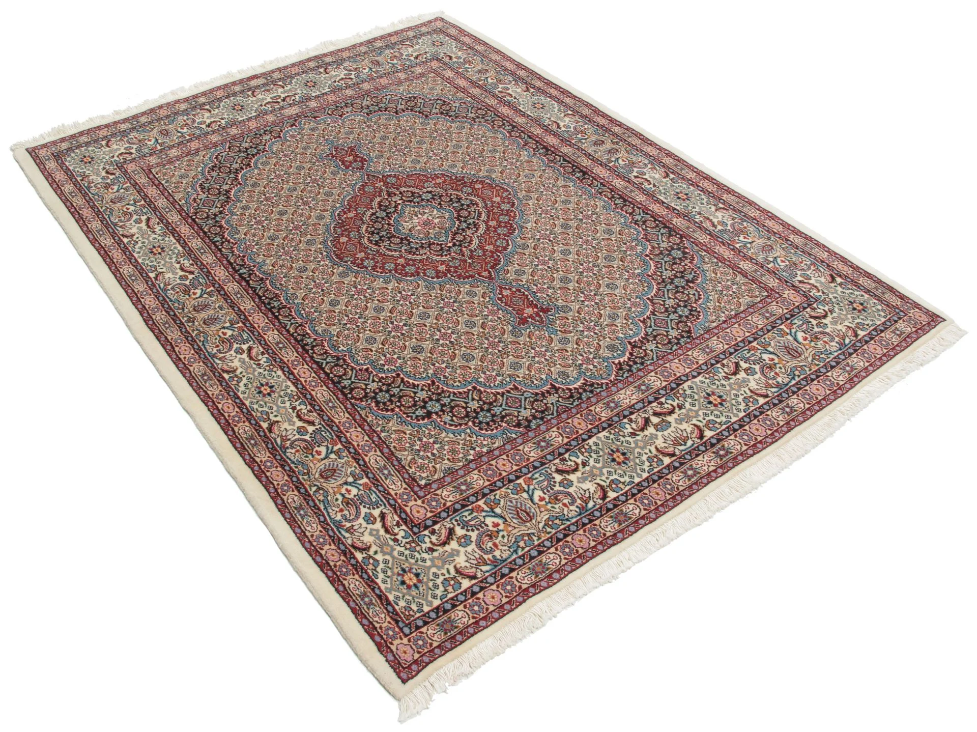 Moud Persian Rug — hand-knotted, 150 × 205 cm, Wool