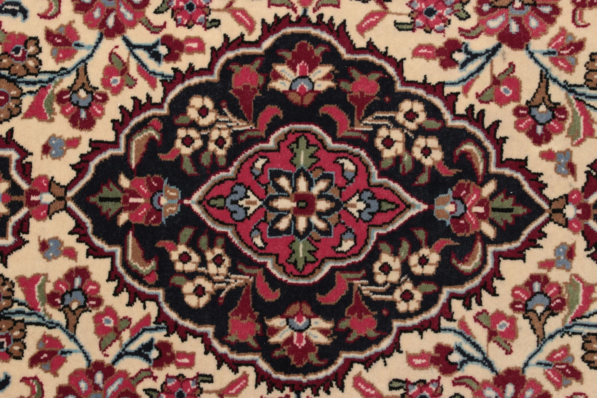 Hand-Knotted Wool Qom Persian Rug, 85 × 408 cm
