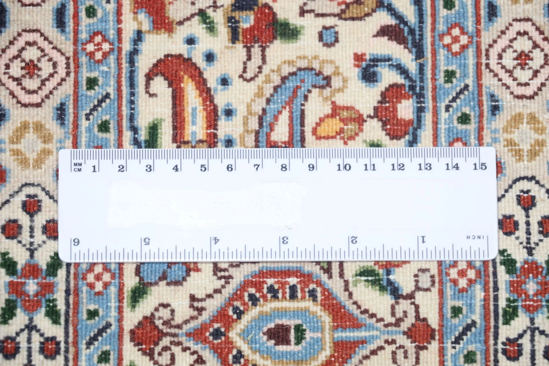 Moud Persian Rug 165 × 235 cm, Wool, hand-knotted
