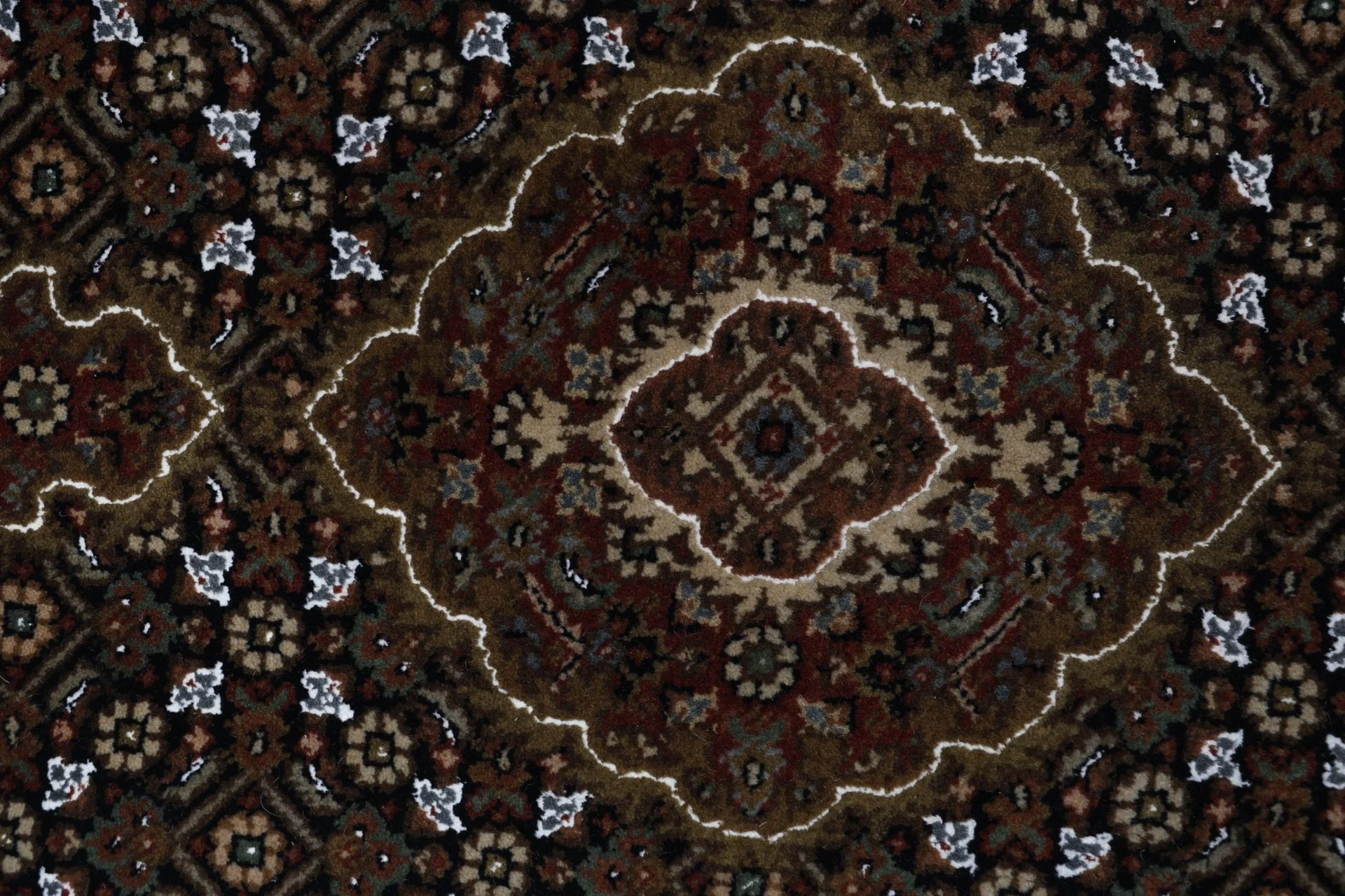 Indian Rug 81 × 353 cm, Wool, hand-knotted