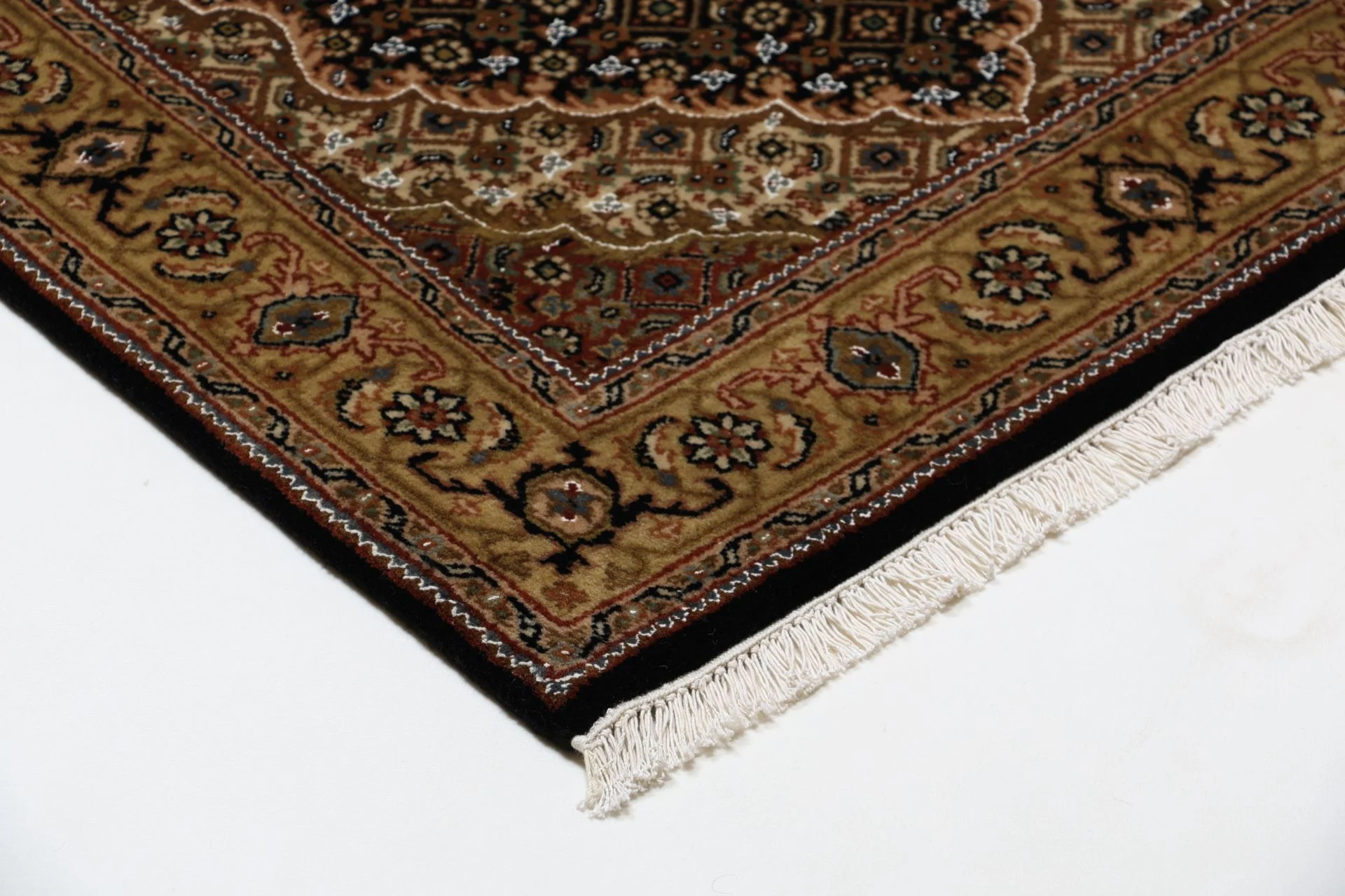 Indian Rug 80 × 350 cm, Wool, hand-knotted