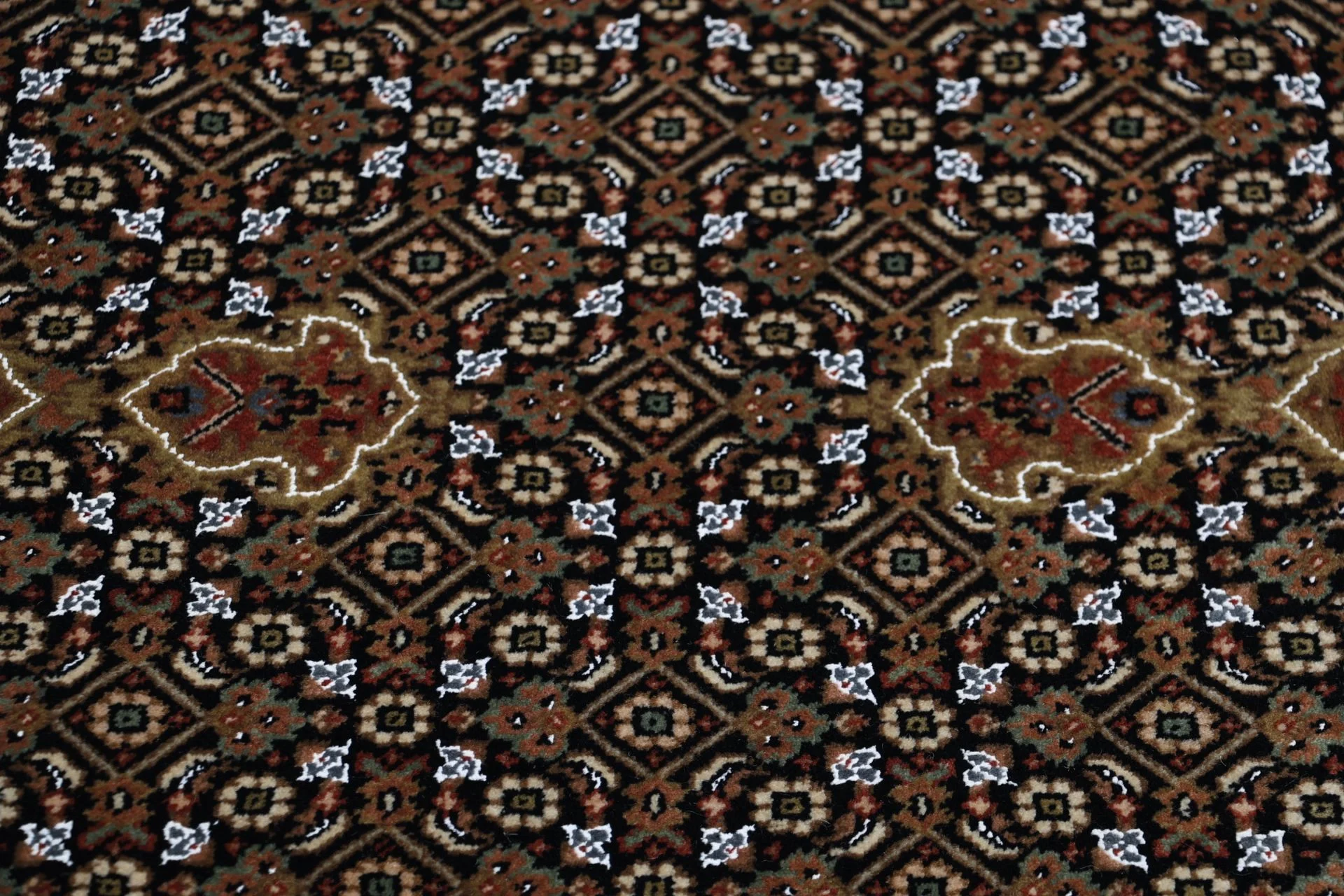 Indian Rug 80 × 350 cm, Wool, hand-knotted