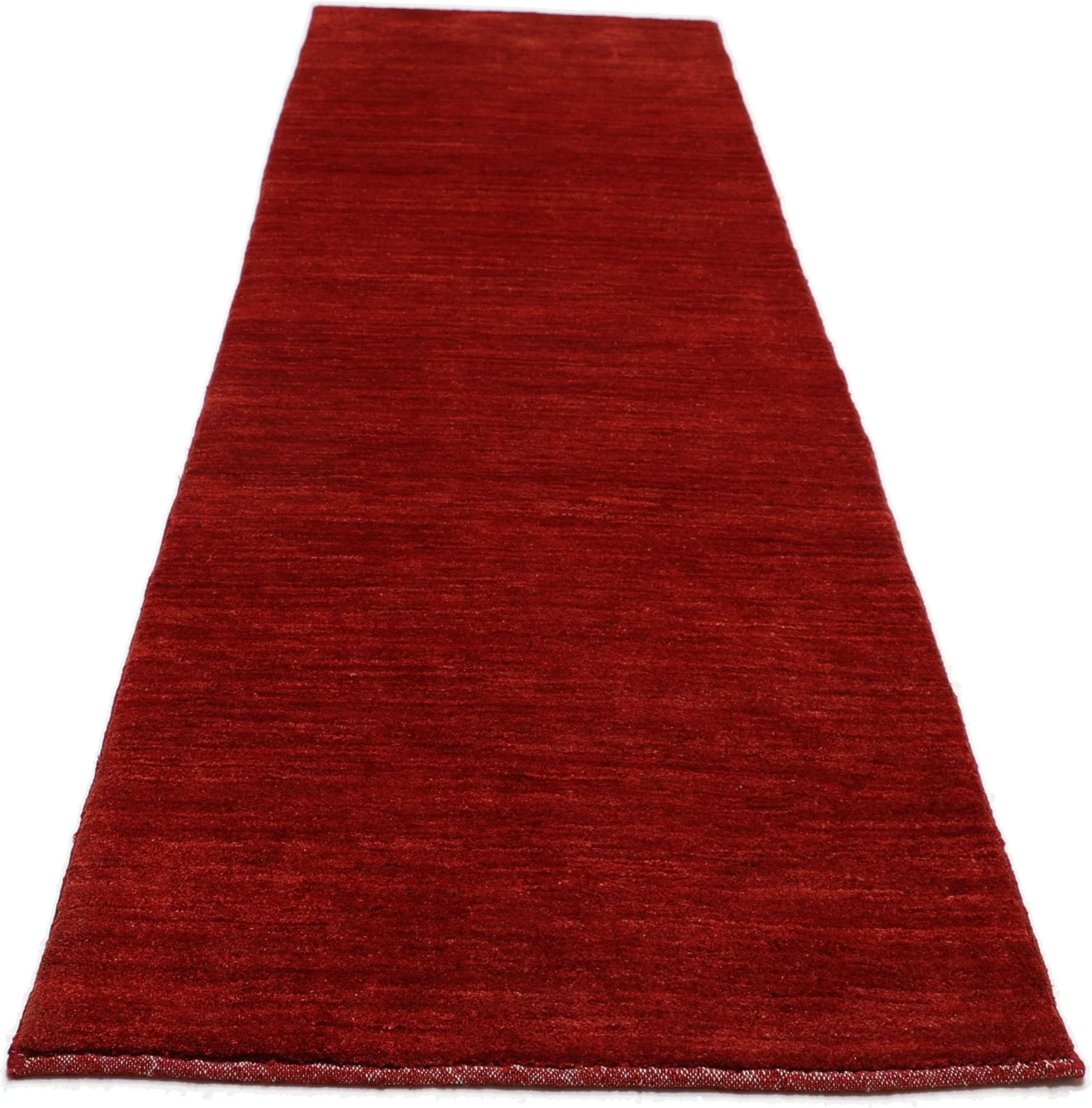 Hand-Knotted Wool Gabbeh Persian Rug, 81 × 287 cm