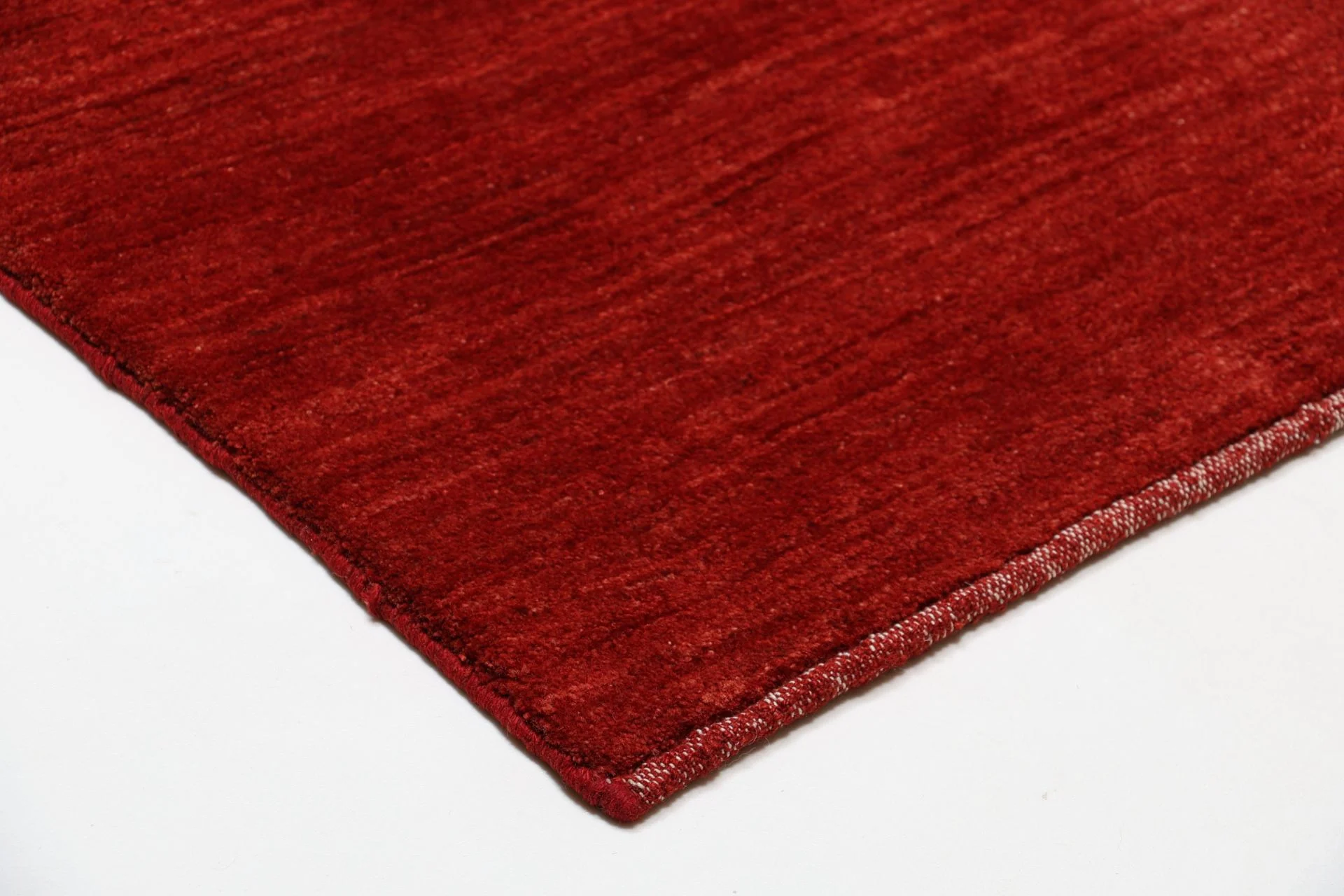 Hand-Knotted Wool Gabbeh Persian Rug, 80 × 283 cm