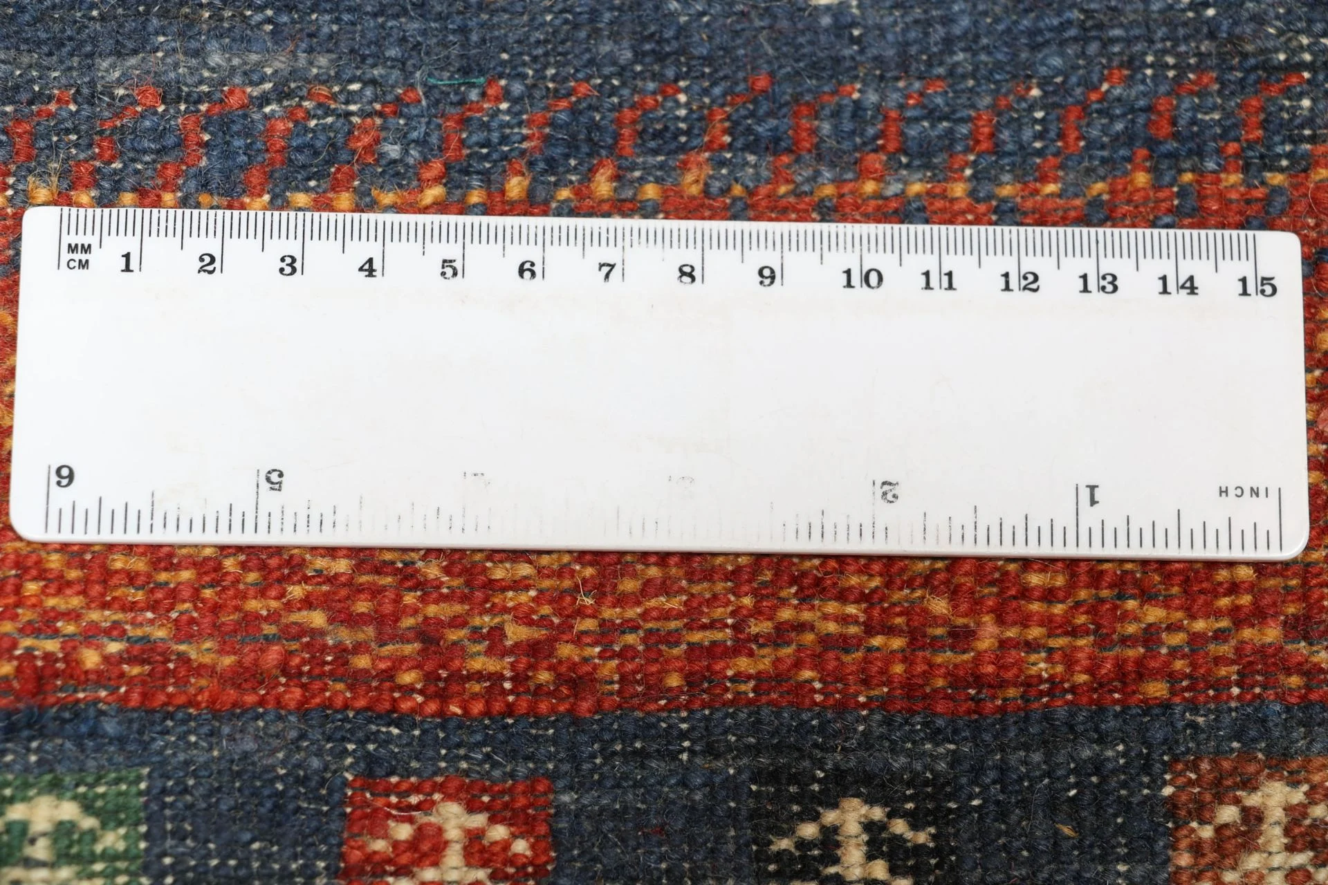 Loribaft Indian Rug — hand-knotted, 90 × 247 cm, Wool