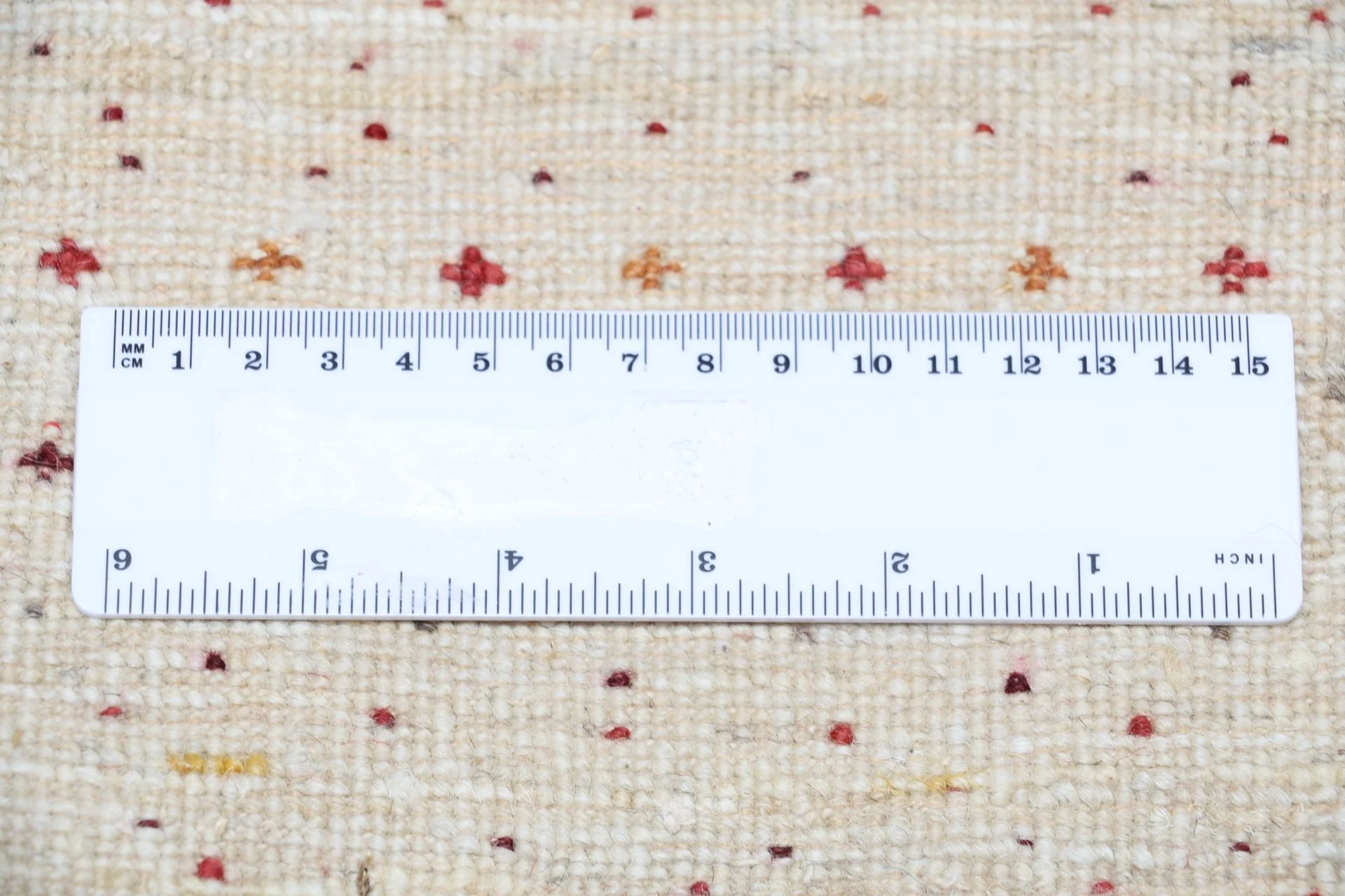 Hand-Knotted Wool Loribaft Indian Rug, 148 × 203 cm