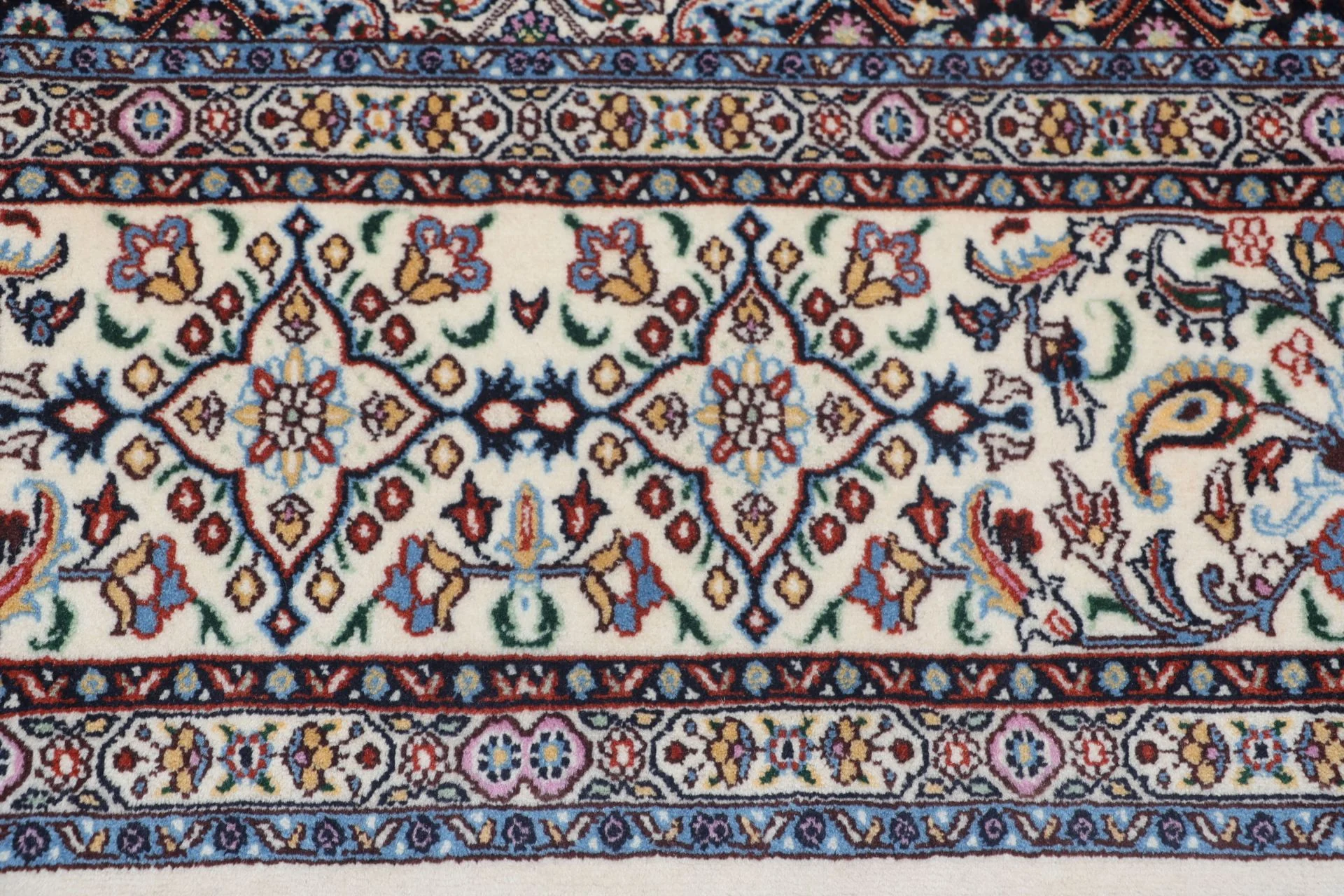 perserteppich-moud-165-x-230-cm-schurwolle-handgeknupft-floral-7 Hand-Knotted Wool Moud Persian Rug, 165 × 230 cm
