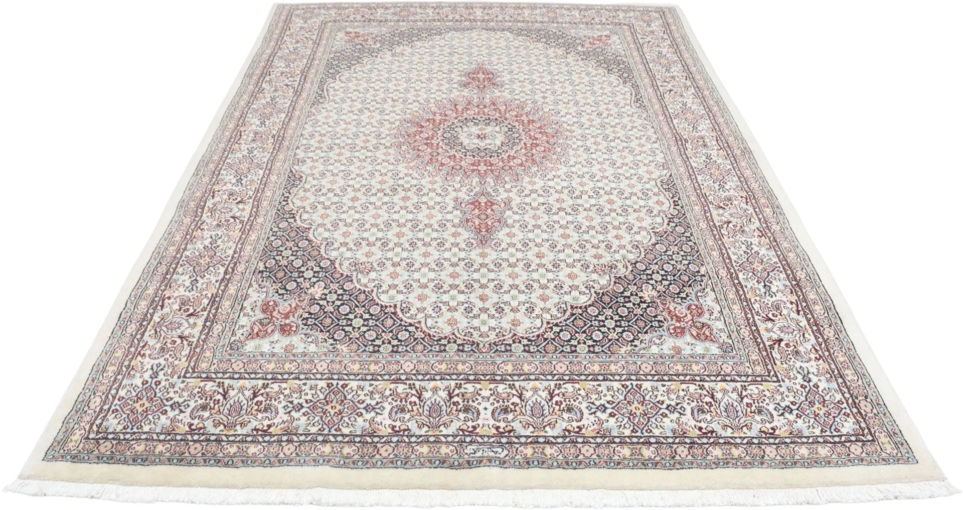 perserteppich-moud-163-x-243-cm-schurwolle-handgeknupft-floral-1 Hand-Knotted Wool Moud Persian Rug, 163 × 243 cm
