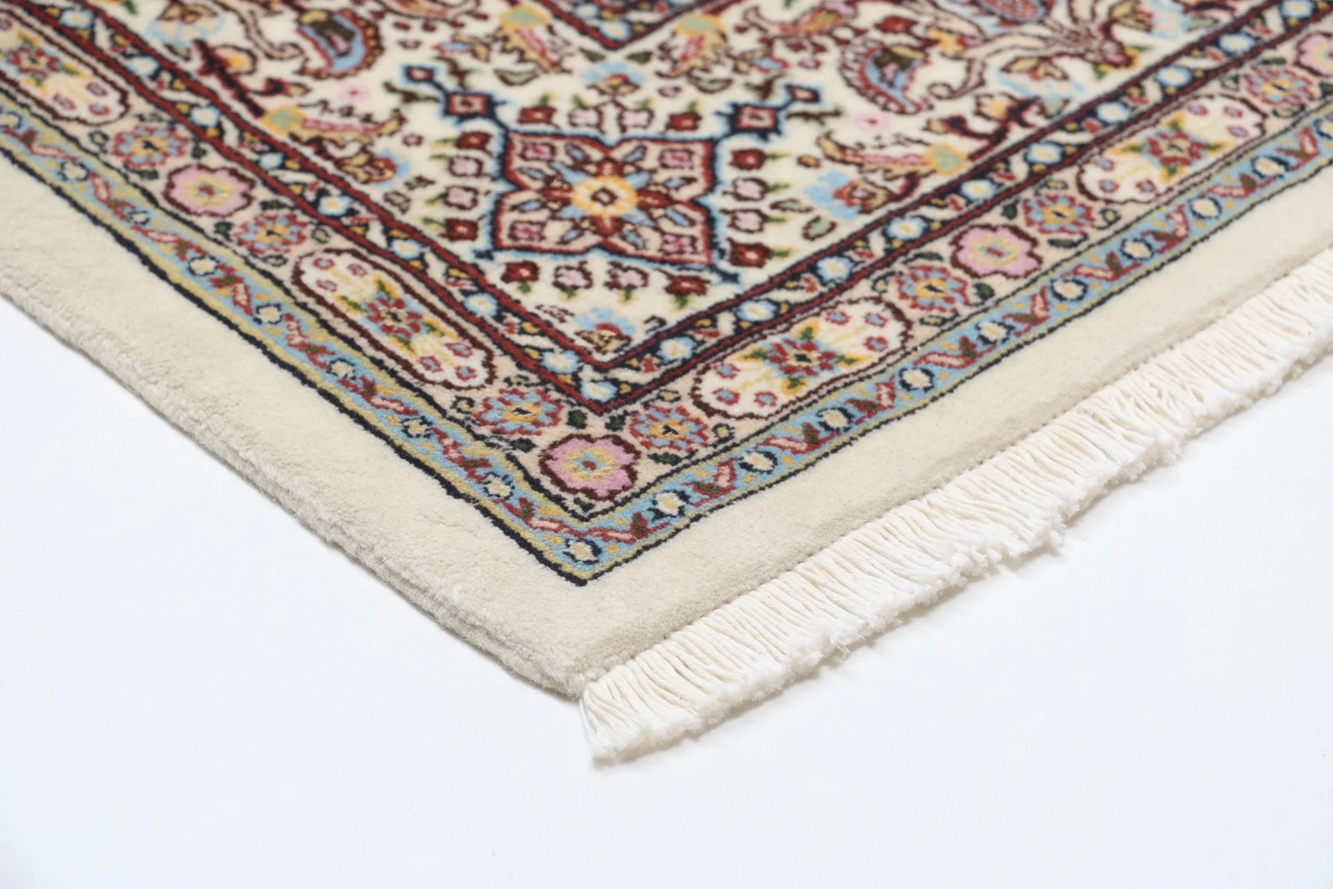 perserteppich-moud-163-x-243-cm-schurwolle-handgeknupft-floral-5 Hand-Knotted Wool Moud Persian Rug, 163 × 243 cm