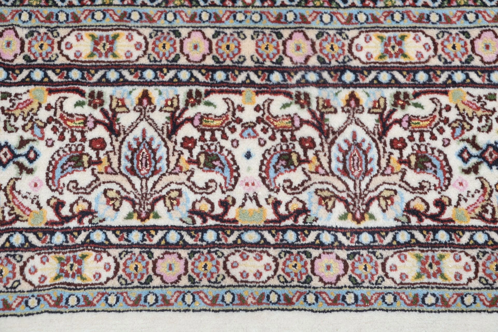 perserteppich-moud-163-x-243-cm-schurwolle-handgeknupft-floral-7 Hand-Knotted Wool Moud Persian Rug, 163 × 243 cm