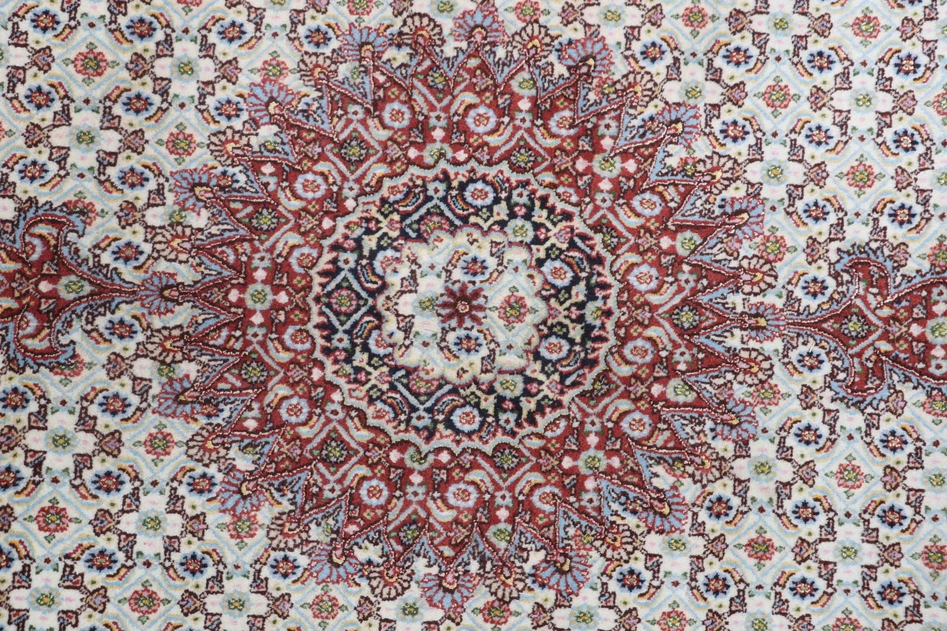 perserteppich-moud-163-x-243-cm-schurwolle-handgeknupft-floral-8 Hand-Knotted Wool Moud Persian Rug, 163 × 243 cm