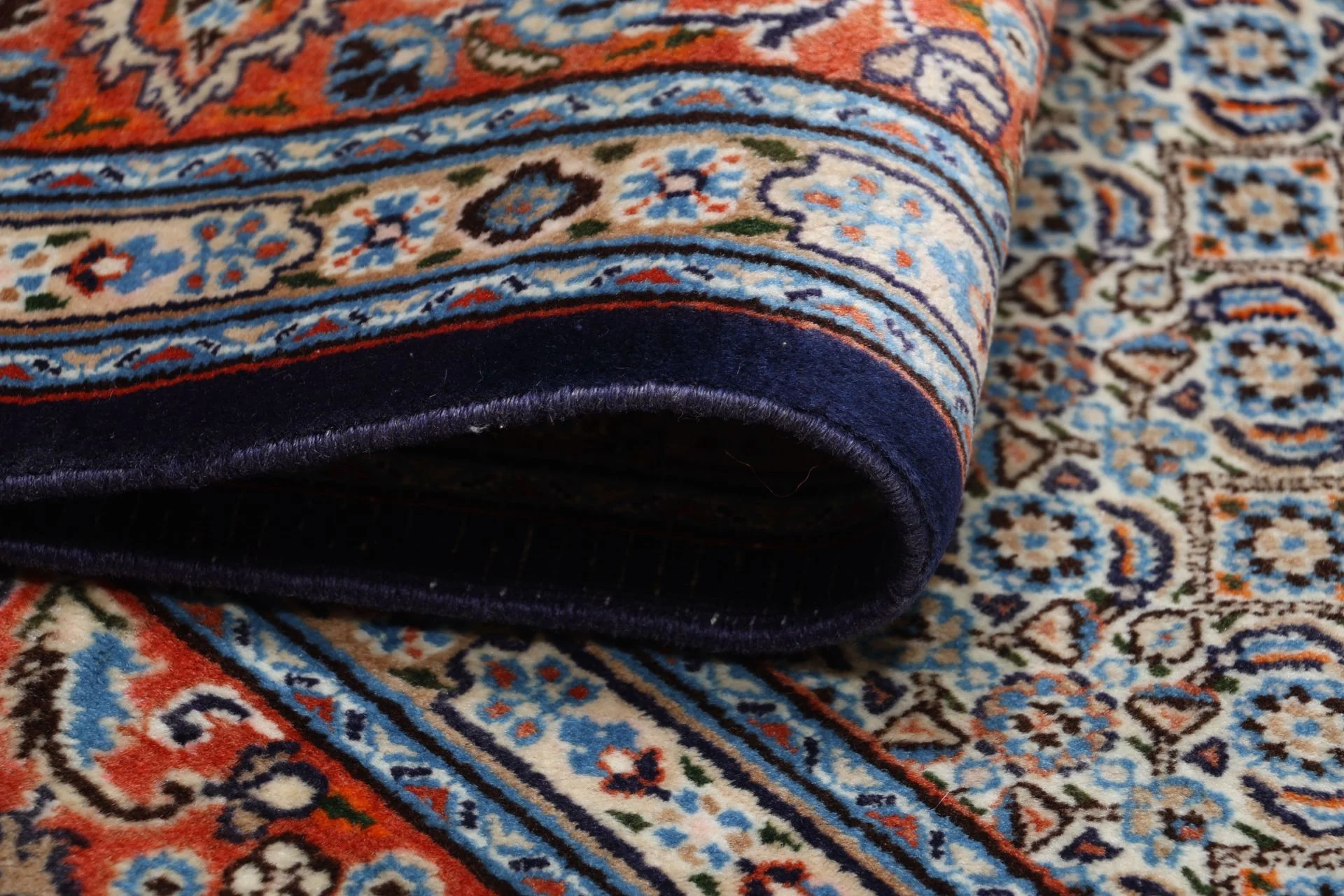 perserteppich-moud-150-x-250-cm-schurwolle-handgeknupft-floral-19 Hand-Knotted Wool Moud Persian Rug, 150 × 250 cm