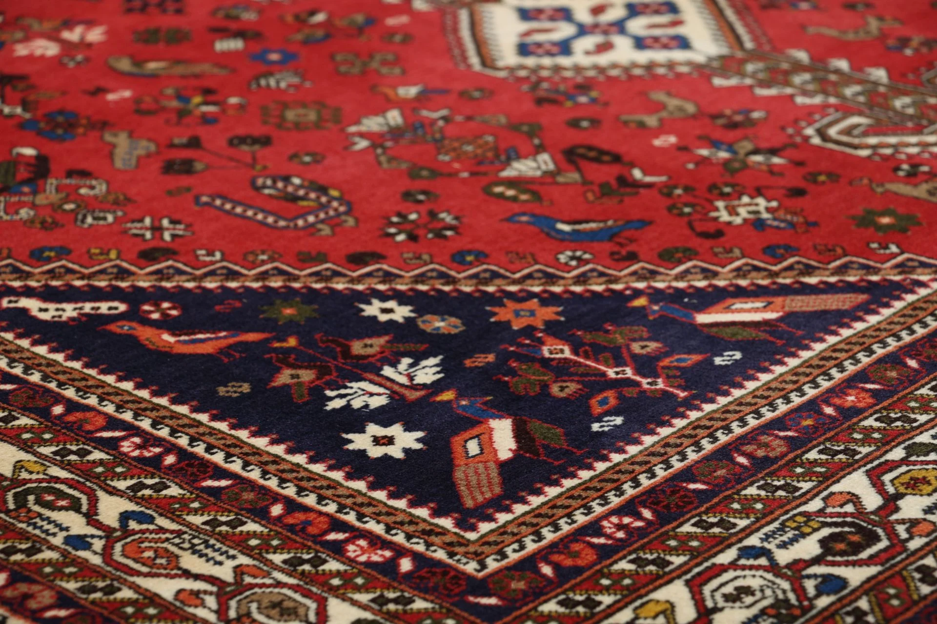 perserteppich-nasrabad-170-x-233-cm-schurwolle-handgeknupft-4 Persian Rug 170 × 233 cm, Wool, hand-knotted