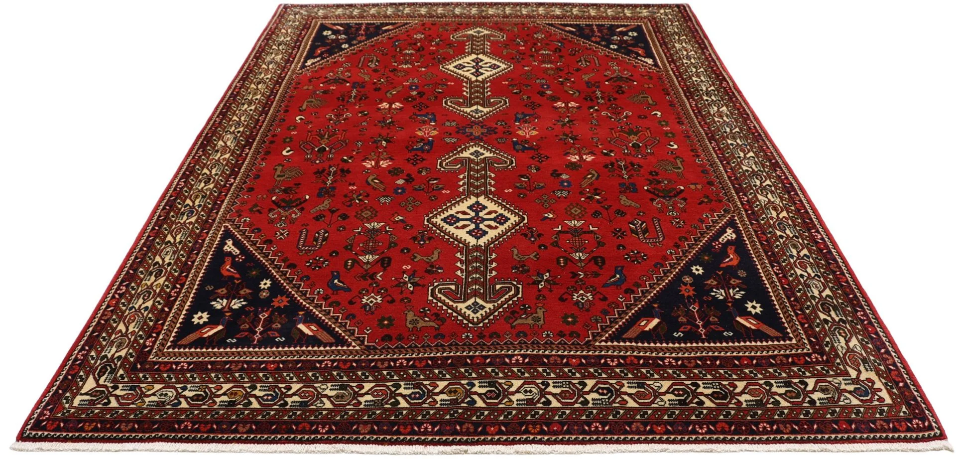 perserteppich-nasrabad-170-x-233-cm-schurwolle-handgeknupft-6 Persian Rug 170 × 233 cm, Wool, hand-knotted