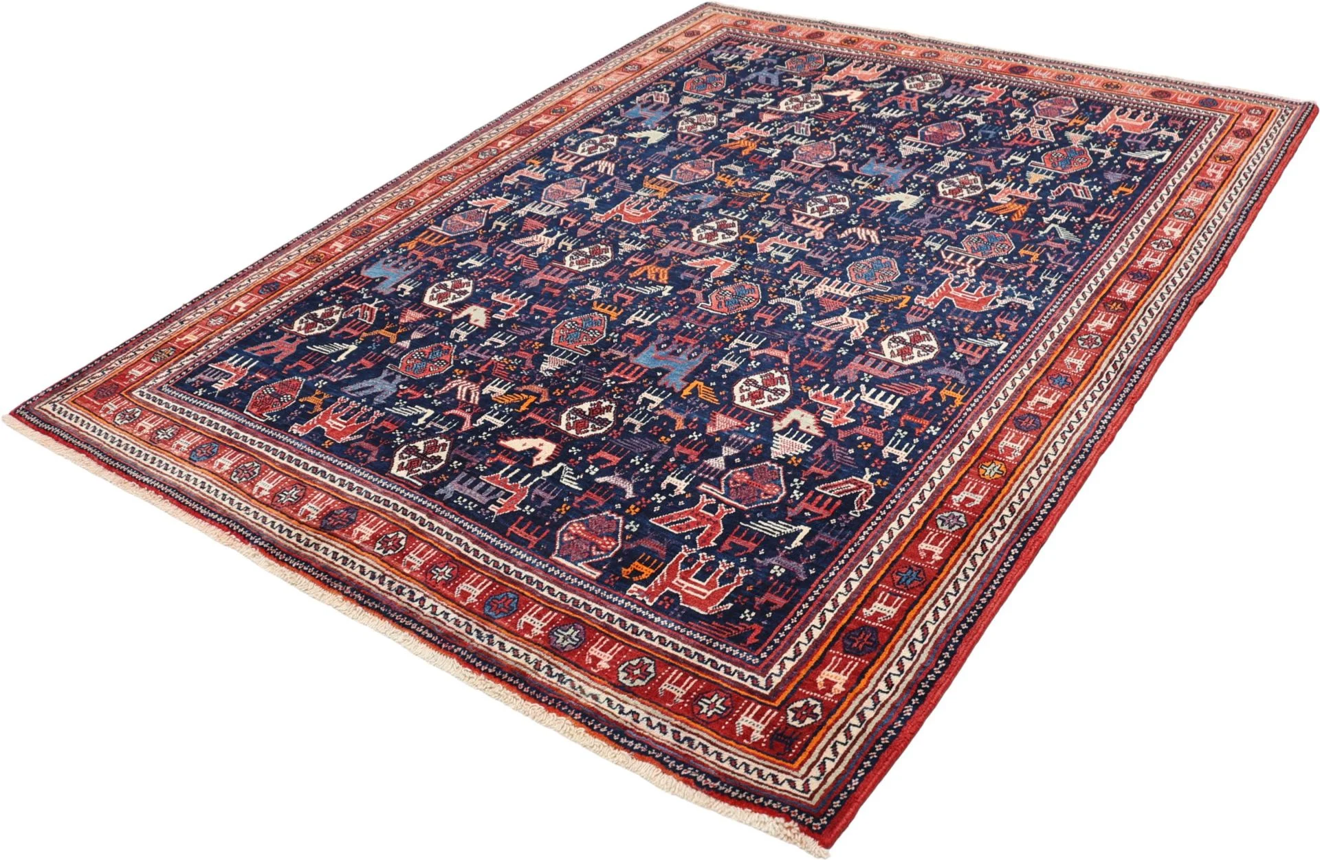 perserteppich-sirjan-175-x-225-cm-schurwolle-handgeknupft-15 Persian Rug — hand-knotted, 175 × 225 cm, Wool