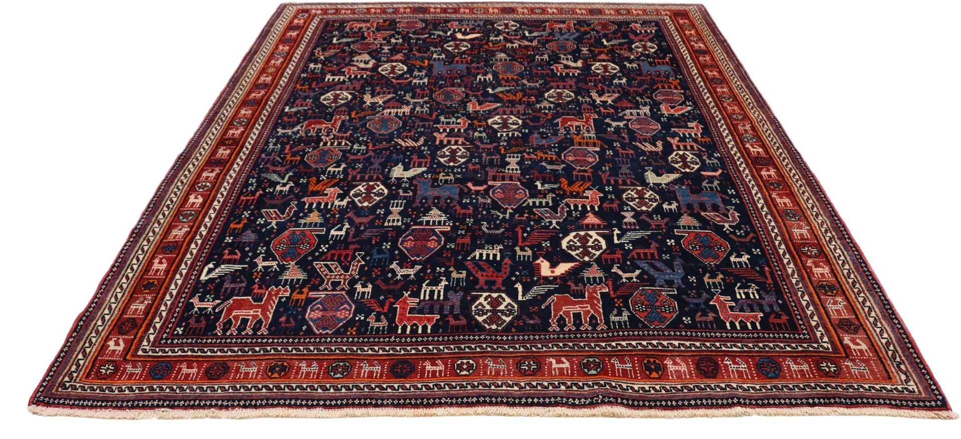 perserteppich-sirjan-175-x-225-cm-schurwolle-handgeknupft-24 Persian Rug — hand-knotted, 175 × 225 cm, Wool