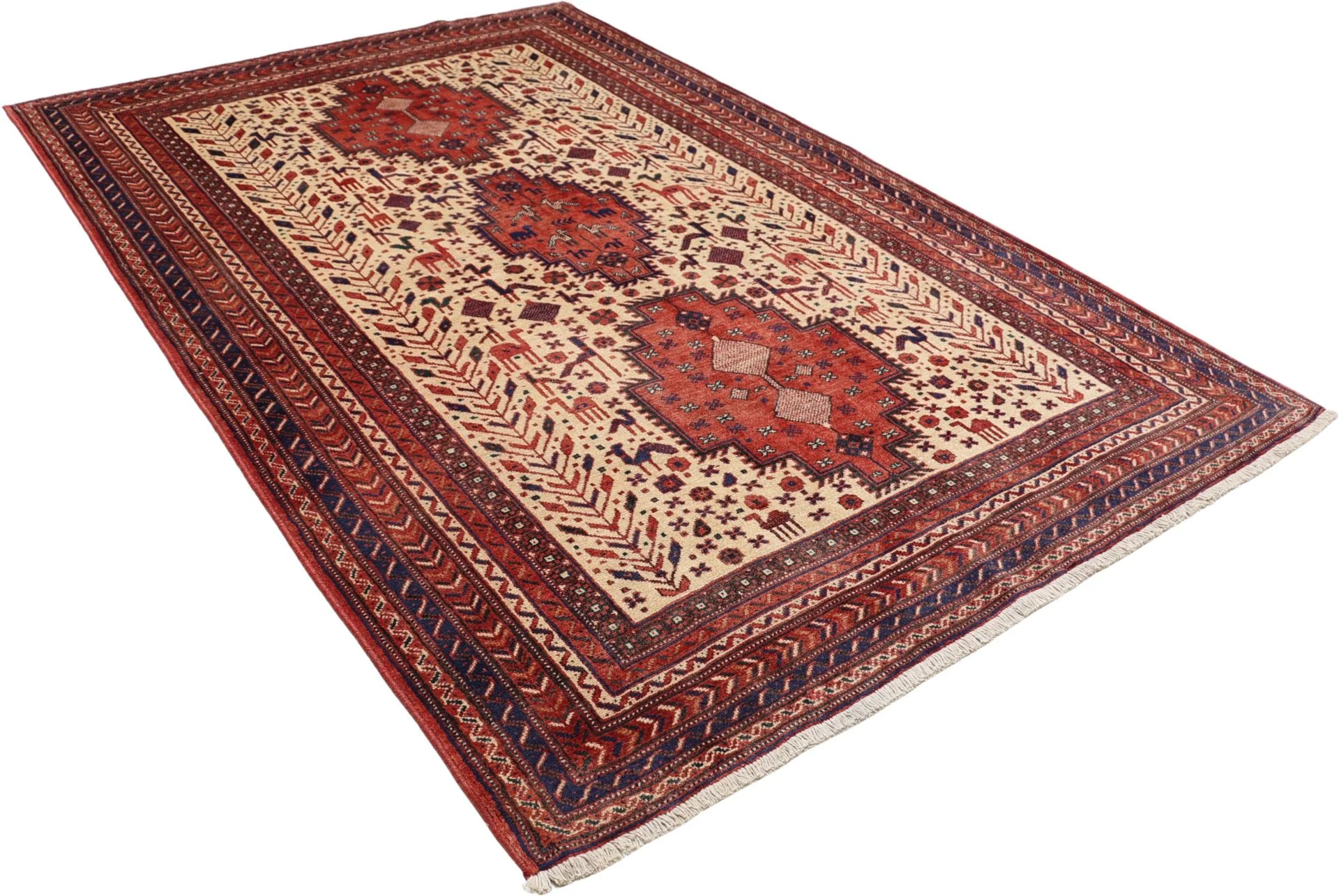 perserteppich-sirjan-147-x-227-cm-schurwolle-handgeknupft-17 Persian Rug 147 × 227 cm, Wool, hand-knotted