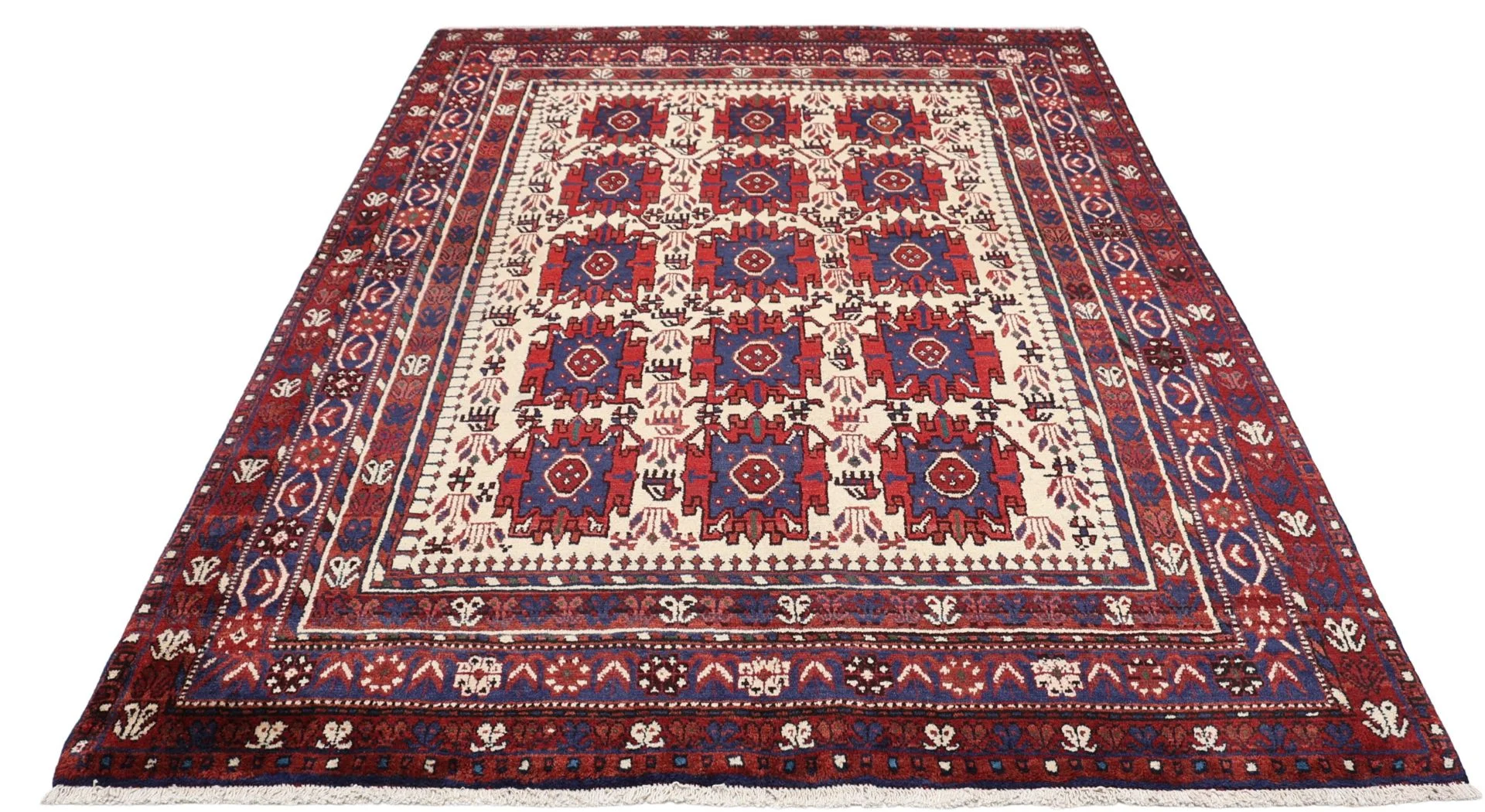 perserteppich-sirjan-155-x-210-cm-schurwolle-handgeknupft-neu-15 Hand-Knotted Wool Persian Rug, 155 × 210 cm