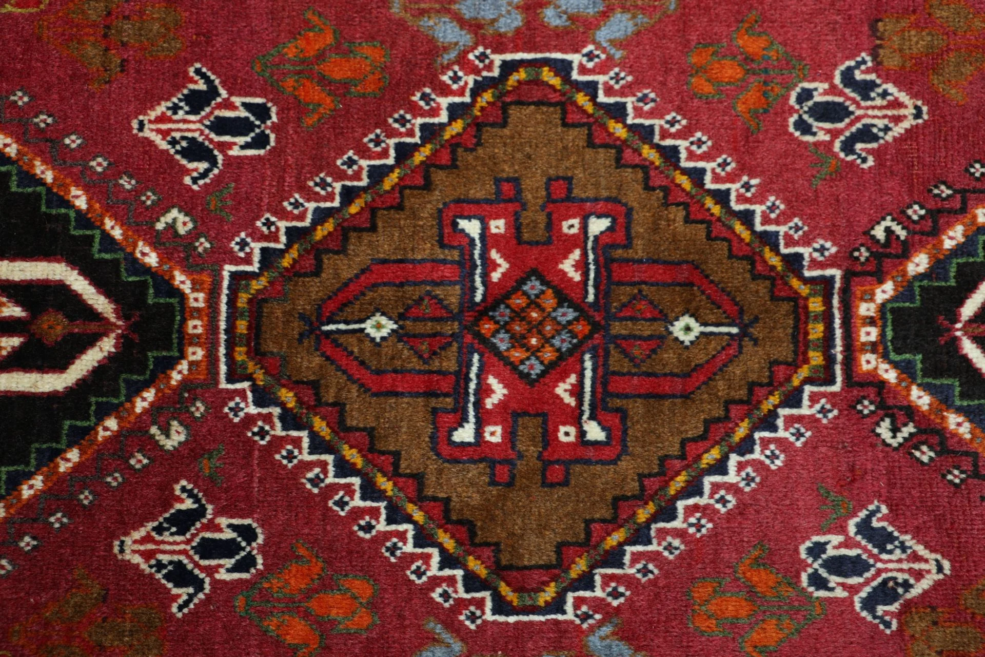 Shiraz Persian Rug 157 × 245 cm, Wool, hand-knotted