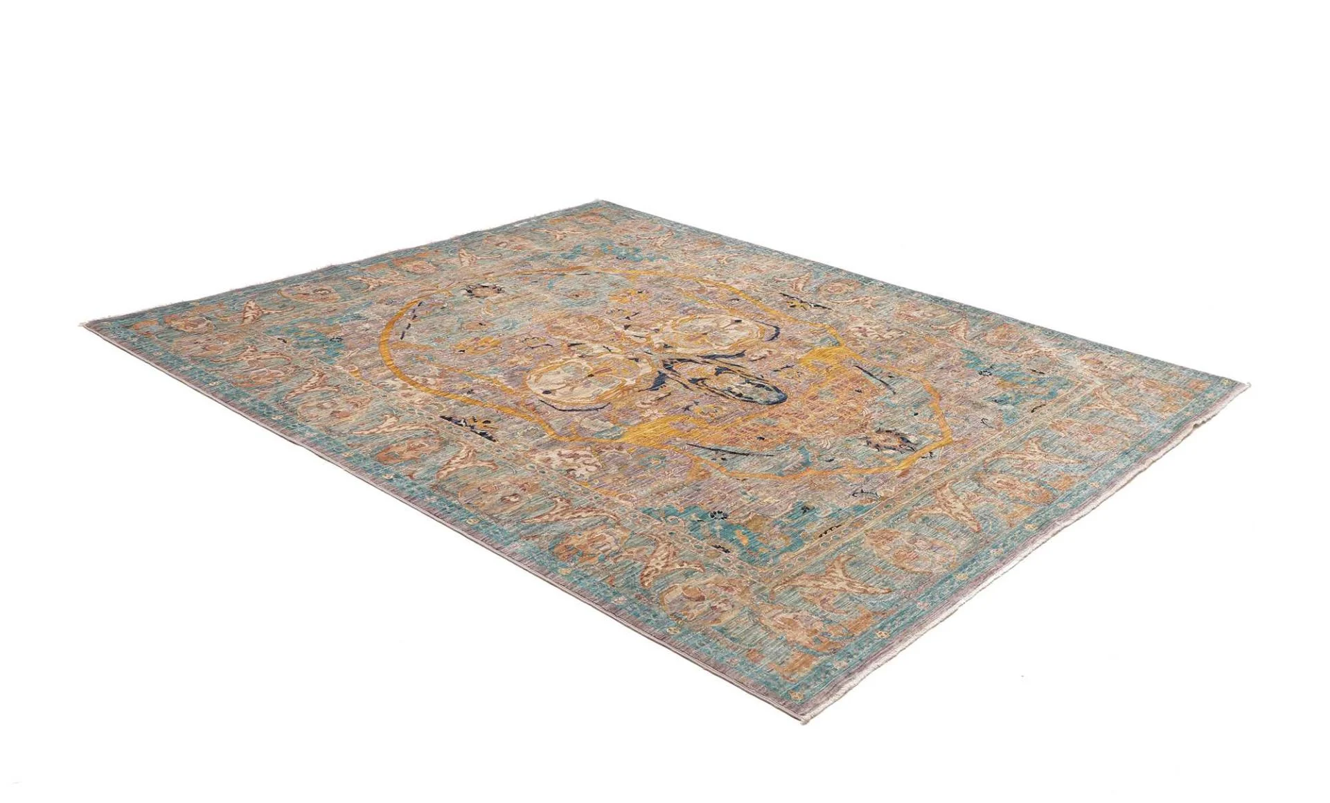 Samarkand Pakistani Rug 201 × 241 cm, Wool, hand-knotted