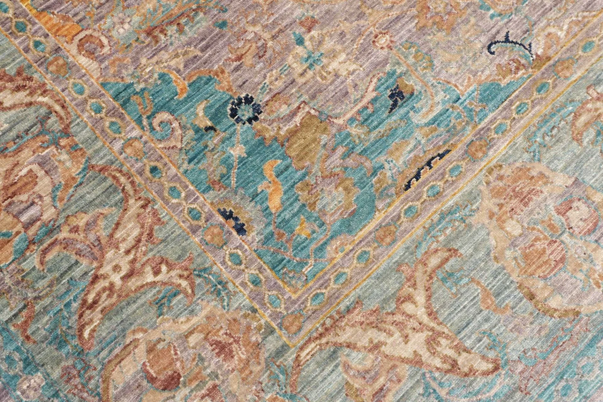 Samarkand Pakistani Rug 201 × 241 cm, Wool, hand-knotted