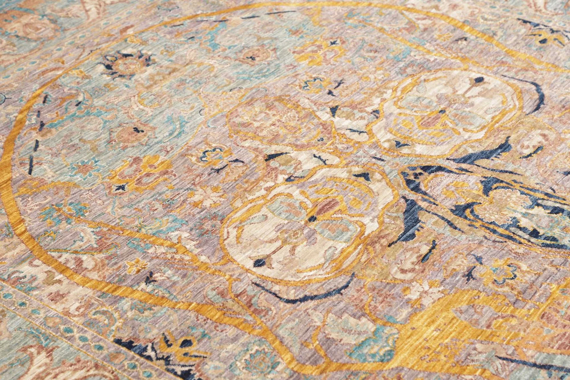 Samarkand Pakistani Rug 201 × 241 cm, Wool, hand-knotted