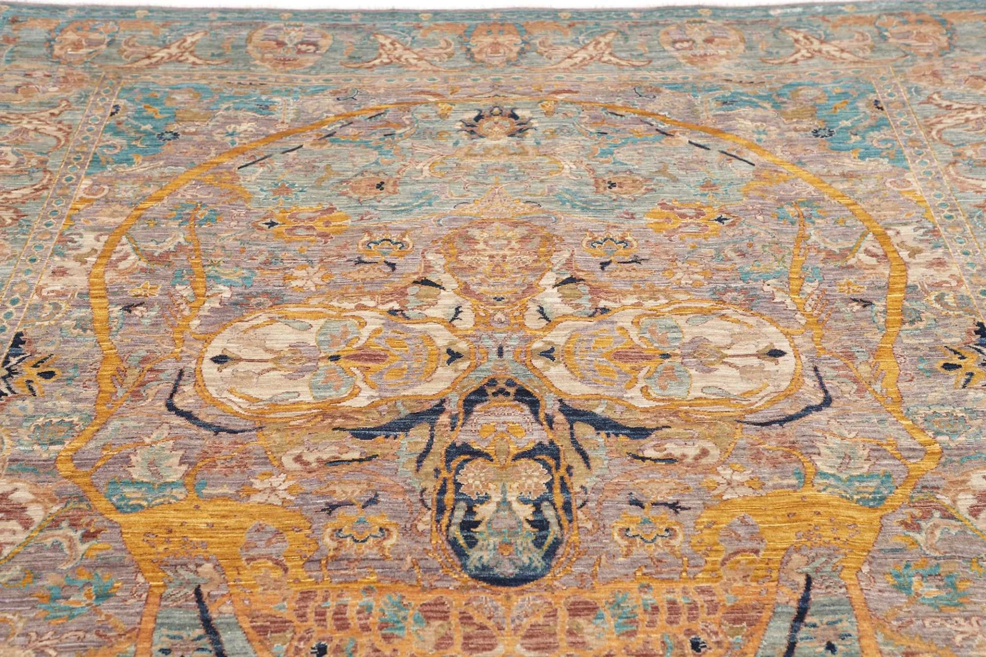 Samarkand Pakistani Rug 201 × 241 cm, Wool, hand-knotted