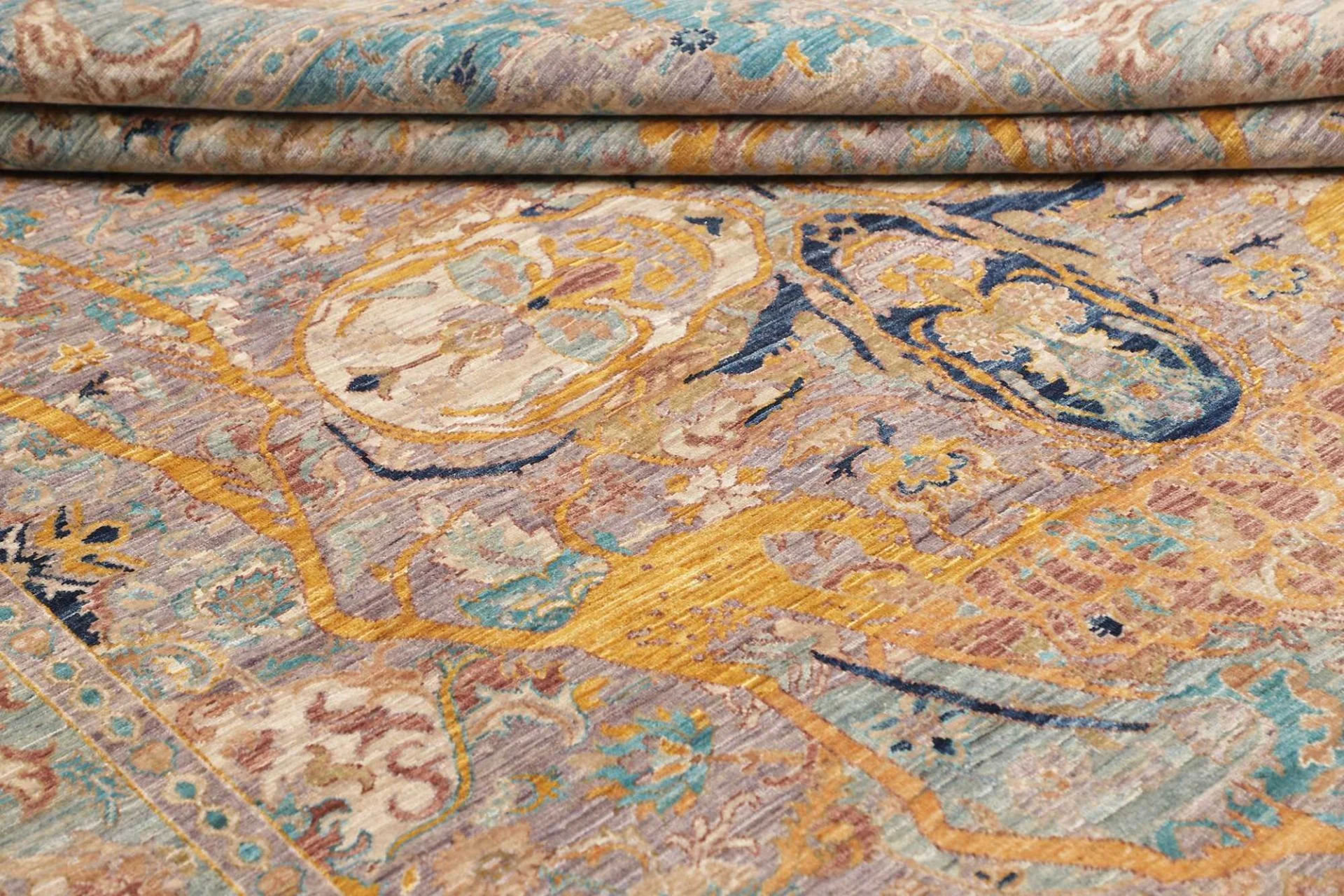 Samarkand Pakistani Rug 201 × 241 cm, Wool, hand-knotted