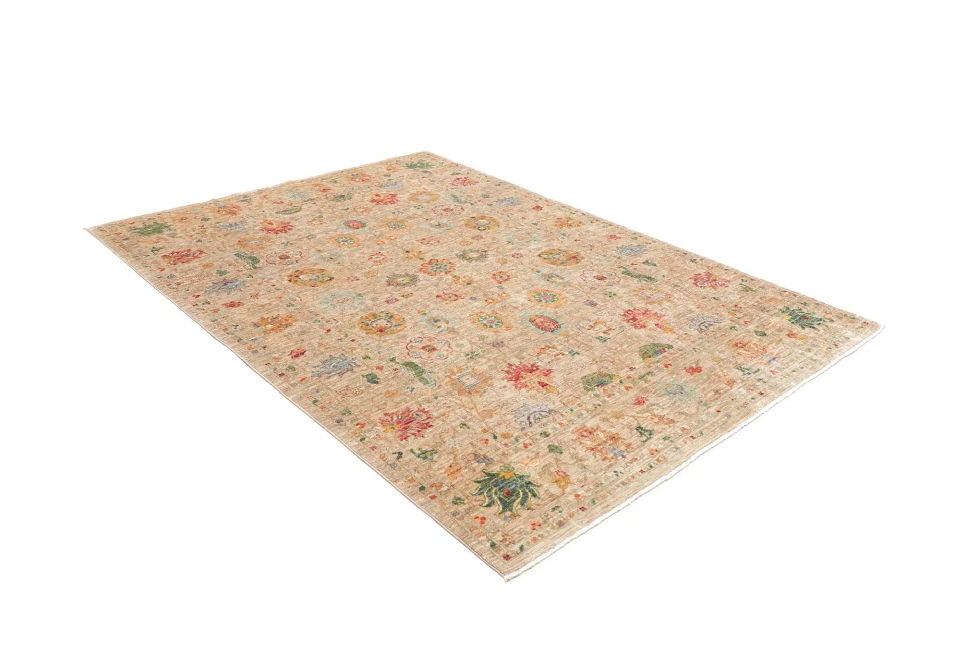 Samarkand Pakistani Rug 173 × 238 cm, Wool, hand-knotted