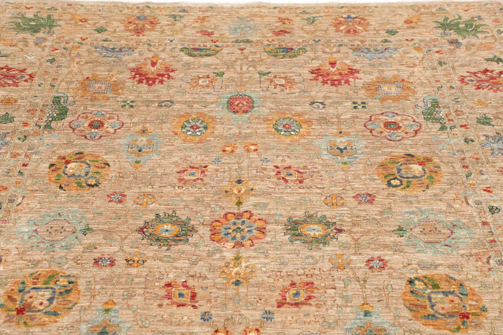 Samarkand Pakistani Rug 173 × 238 cm, Wool, hand-knotted