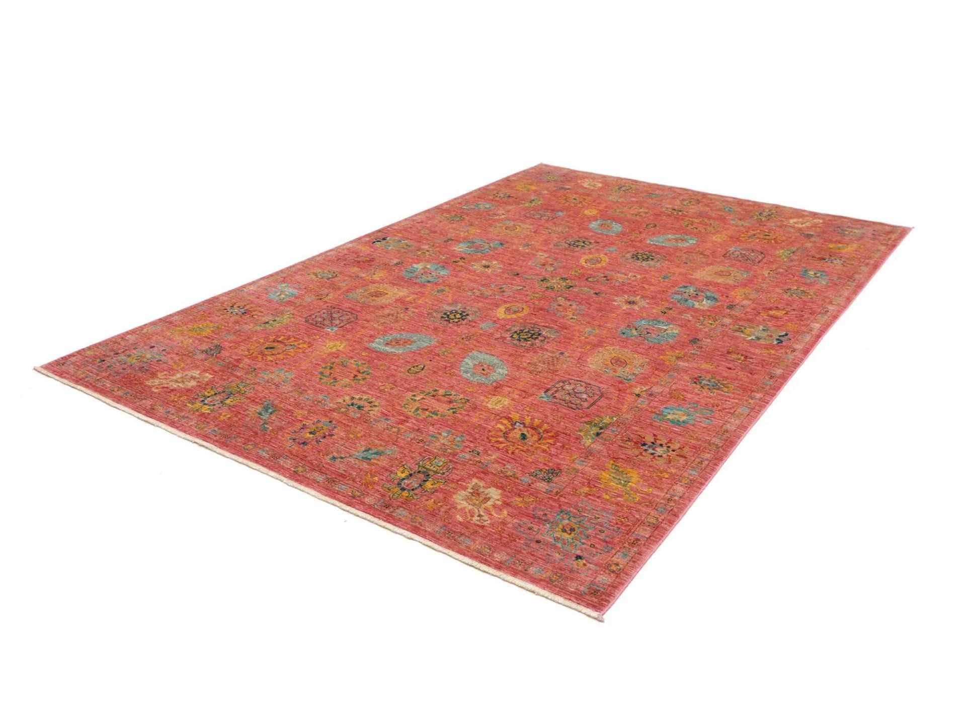 Samarkand Pakistani Rug — hand-knotted, 201 × 296 cm, Wool