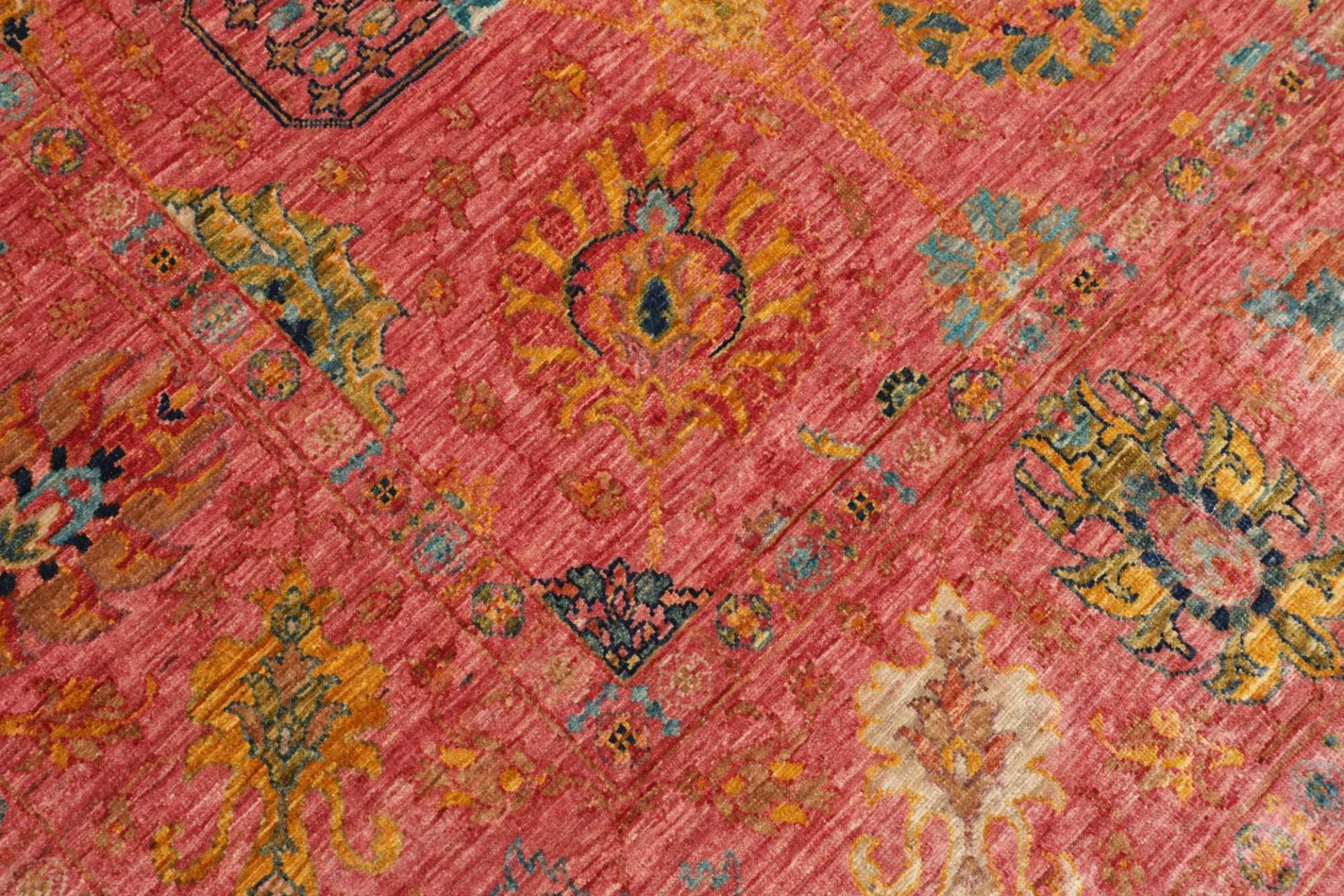 Samarkand Pakistani Rug — hand-knotted, 201 × 296 cm, Wool