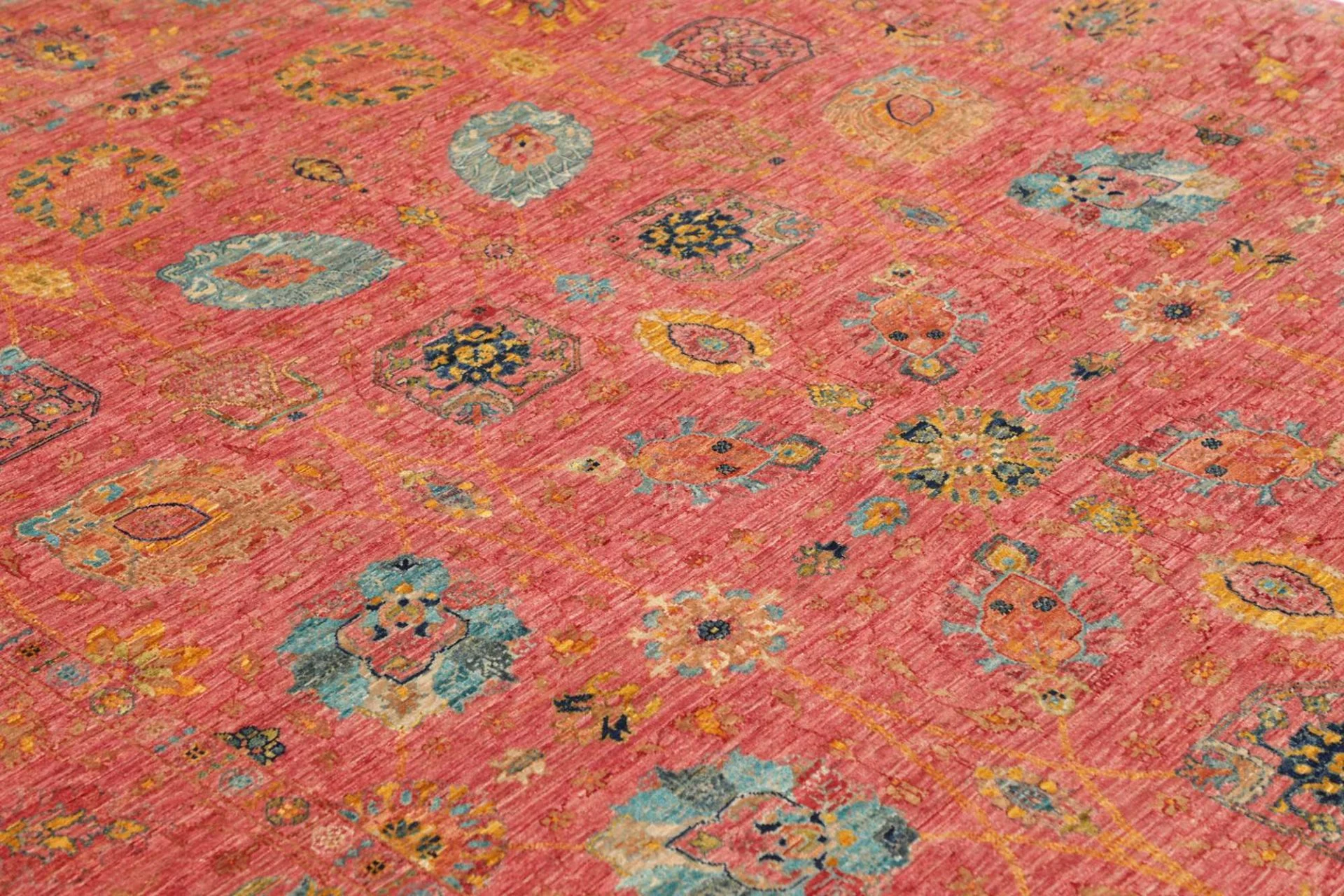 Samarkand Pakistani Rug — hand-knotted, 201 × 296 cm, Wool