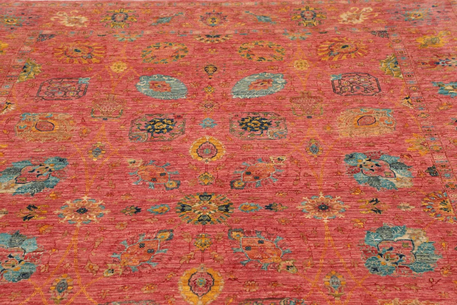 Samarkand Pakistani Rug — hand-knotted, 201 × 296 cm, Wool