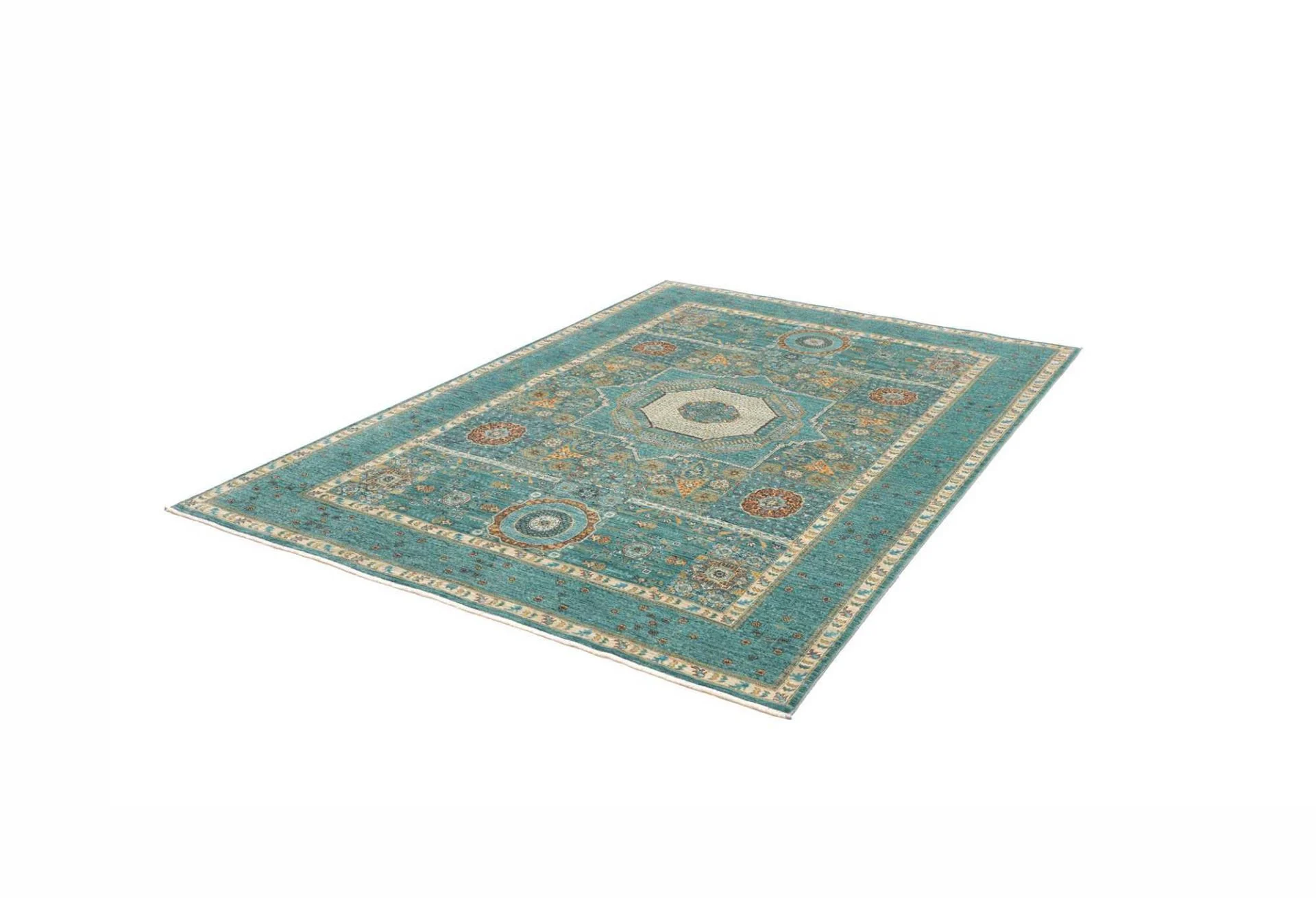 Mamluk Pakistani Rug — hand-knotted, 170 × 239 cm, Wool