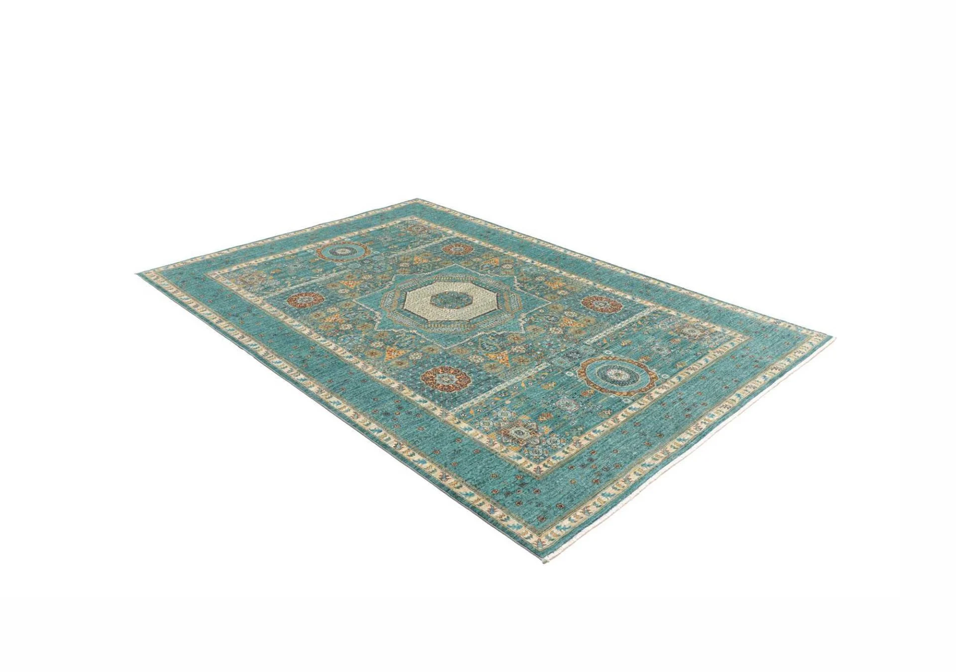 Mamluk Pakistani Rug — hand-knotted, 170 × 239 cm, Wool