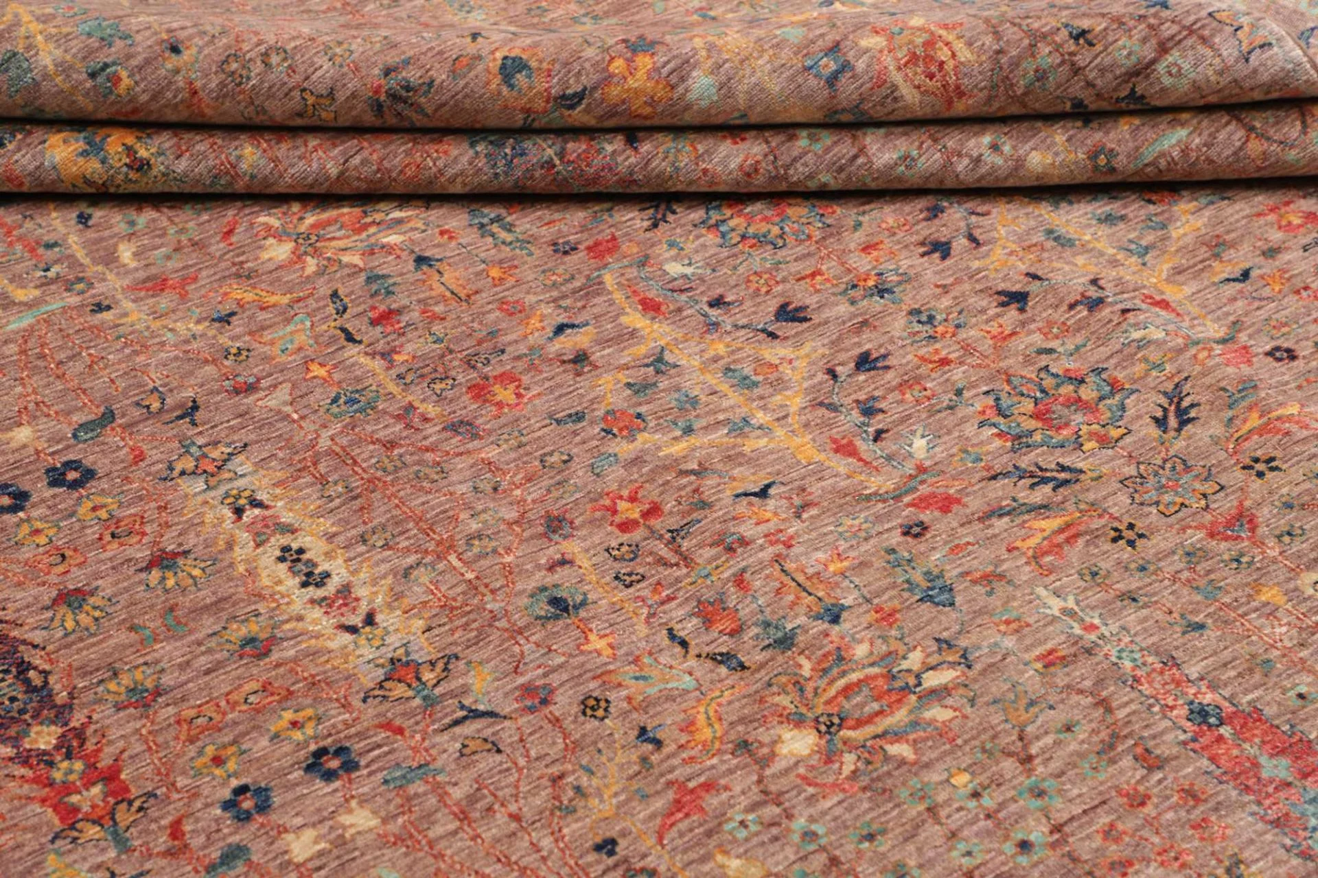 Samarkand Pakistani Rug — hand-knotted, 197 × 282 cm, Wool