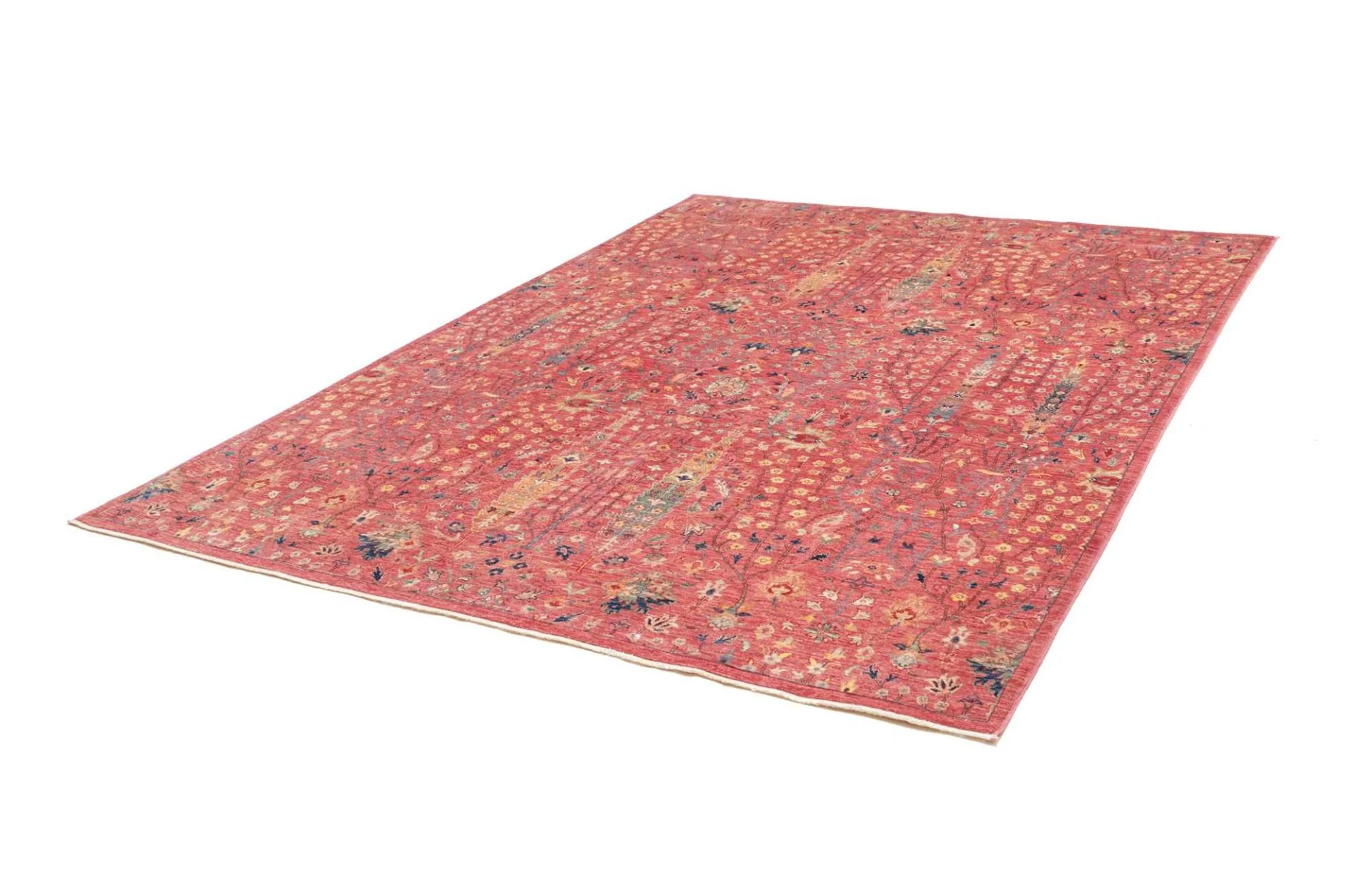 Samarkand Pakistani Rug — hand-knotted, 202 × 255 cm, Wool